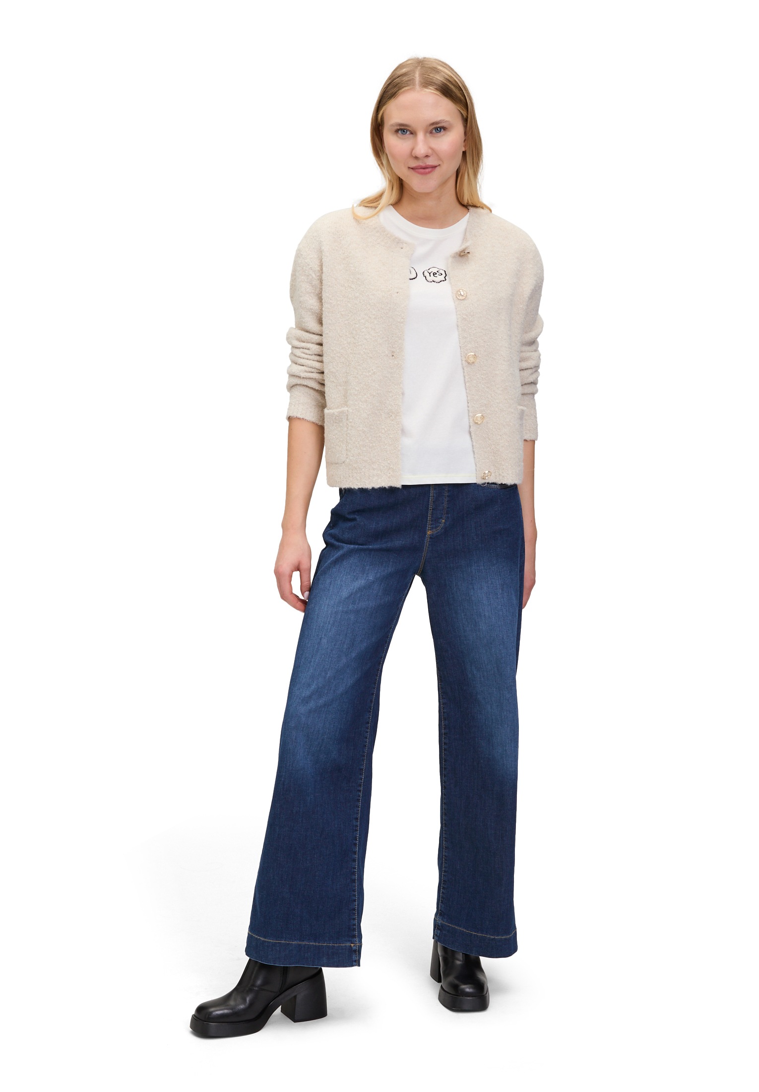 Cartoon Cardigan »Strick-Cardigan mit Knopfleiste«