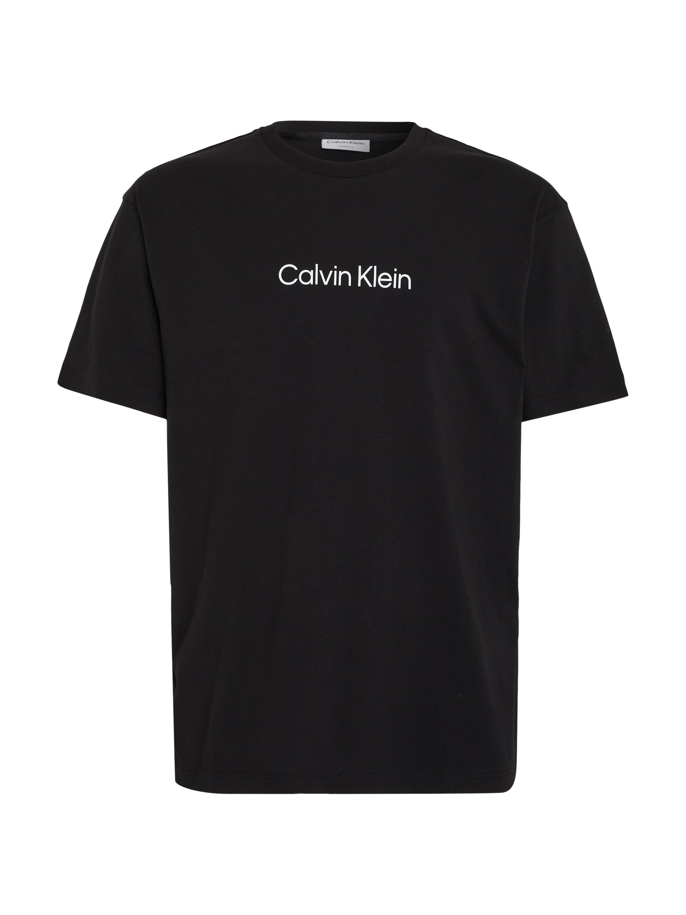 T-Shirt T-SHIRT«, online LOGO OTTO »HERO bei kaufen Markenlabel COMFORT Calvin Klein aufgedrucktem mit