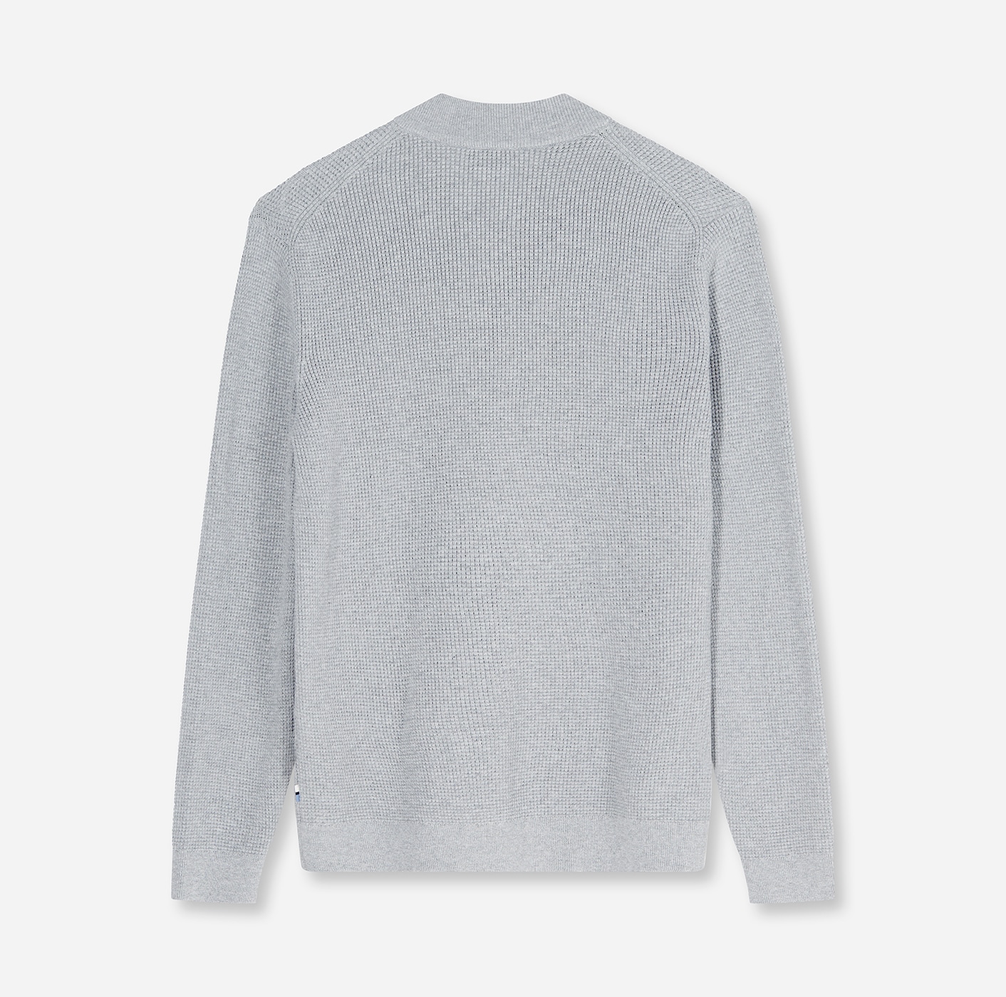 OLYMP Cardigan »Casual« Baumwollmix, Rippkragen, Regular Fit