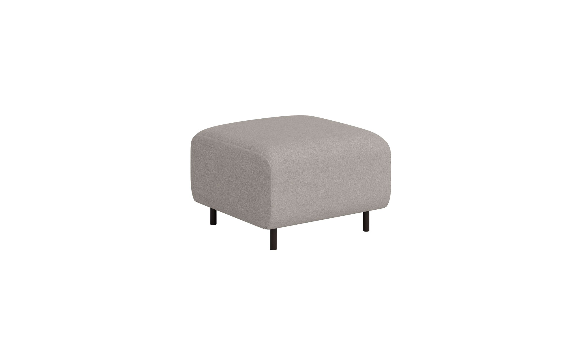 Home affaire Polsterhocker »ARROS klein mit Wellenunterfederung, Maße B/T/H: 70/70/46 cm«, passend zur Serie, in hochwertiger Verarbeitung