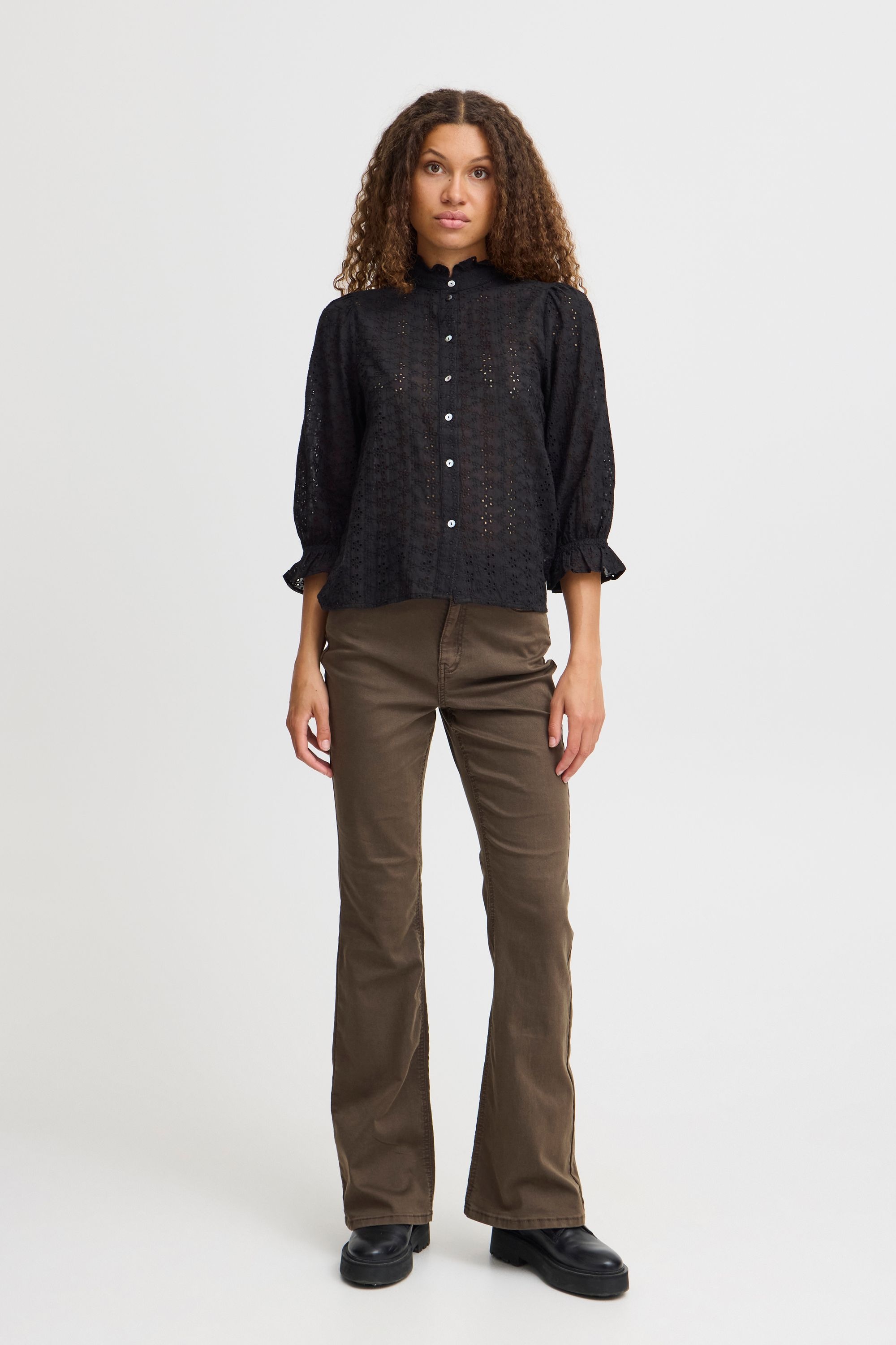 Pulz Jeans Tunika »Kurzarmbluse PZGEOGINA Shirt«