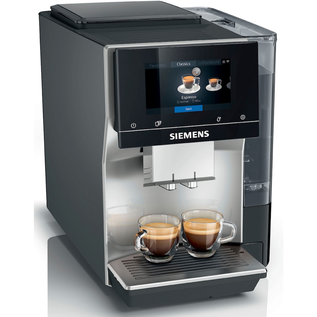 SIEMENS Kaffeevollautomat »EQ.700 Inox silber metallic TP705D47«