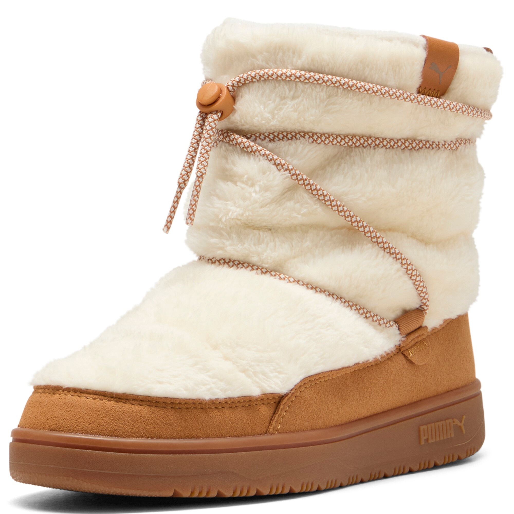 PUMA Winterboots »SNOWBAE SUEDE WNS«  mit Schnürung, profiliertes Gummi-Laufsohle