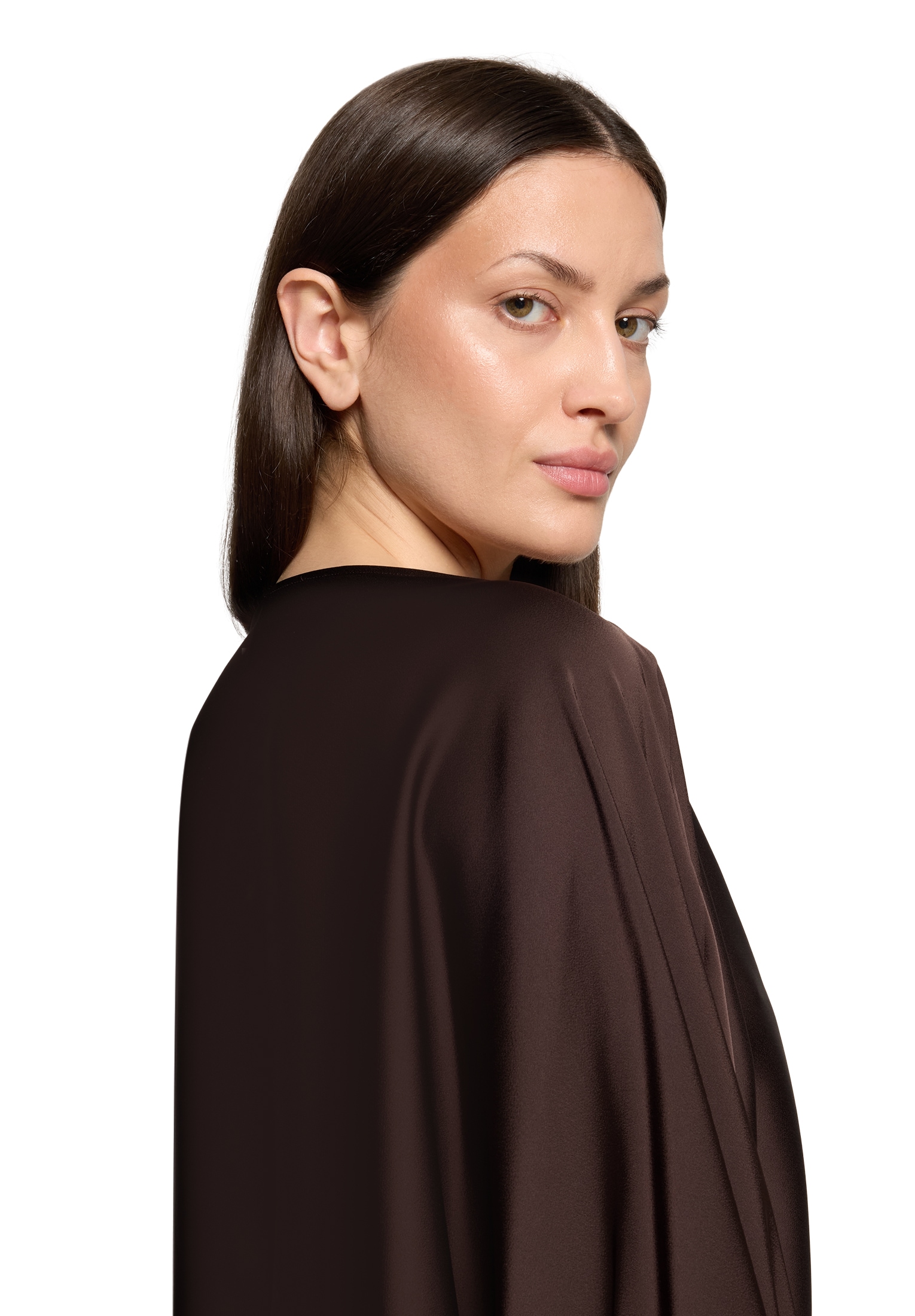 Vera Mont Satinbluse »Satin-Bluse mit Fledermausärmeln«
