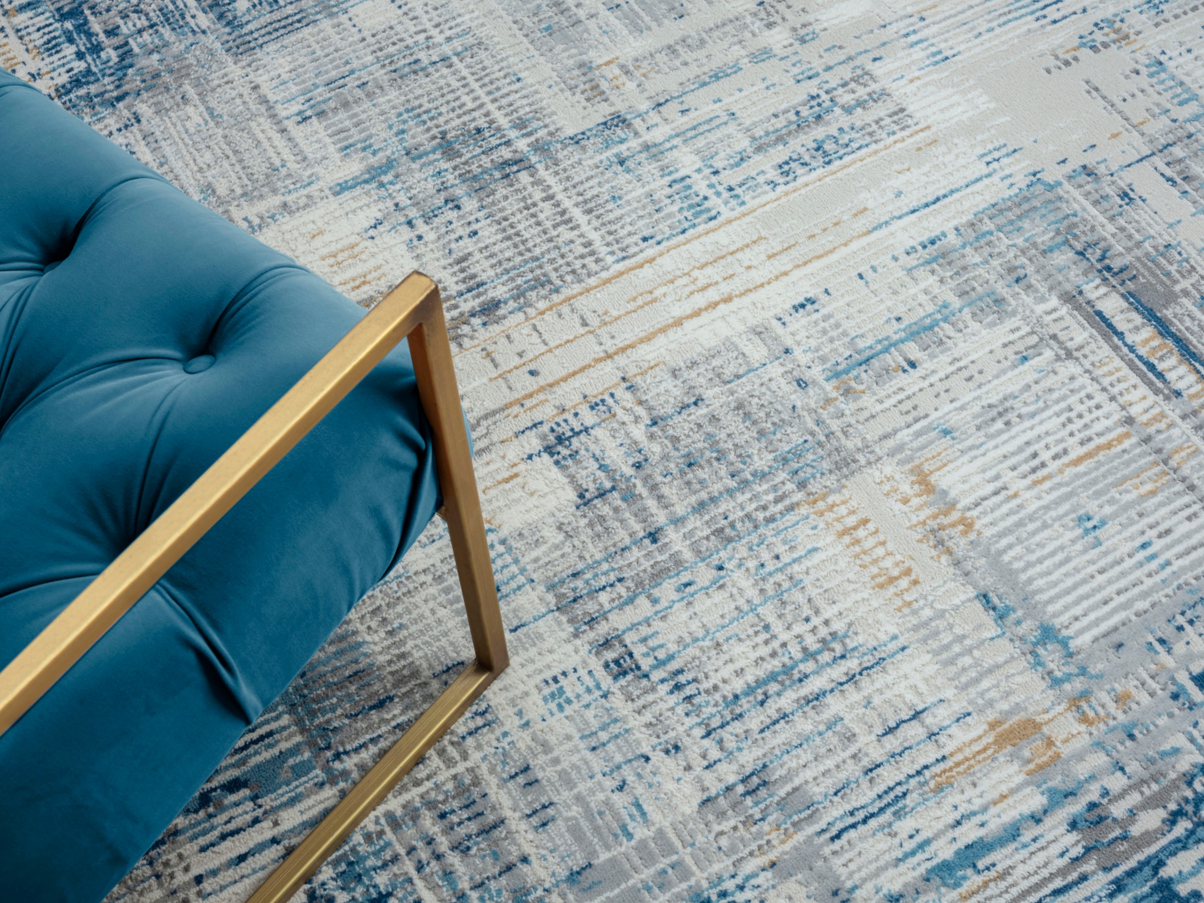 Myflair Möbel & Accessoires Teppich »My Stripes, LAGERRÄUMUNG!«, rechteckig, 8 mm Höhe, Kurzflor, Retro-Design, besonders weich durch Microfaser