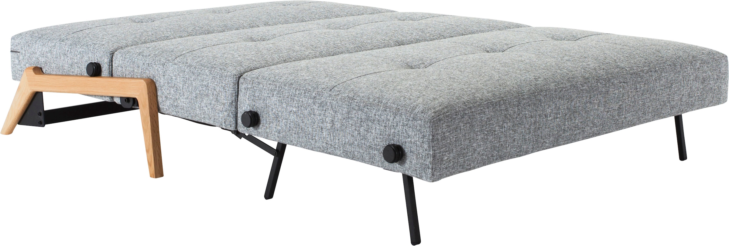 INNOVATION LIVING ™ Schlafsofa »Cubed Klappsofa, hochwertige Schlaffunktion, Design und extra Komfort«, Frontauszug, sehr platzsparend, abgewinkelt Sitzen, waagerecht liegen