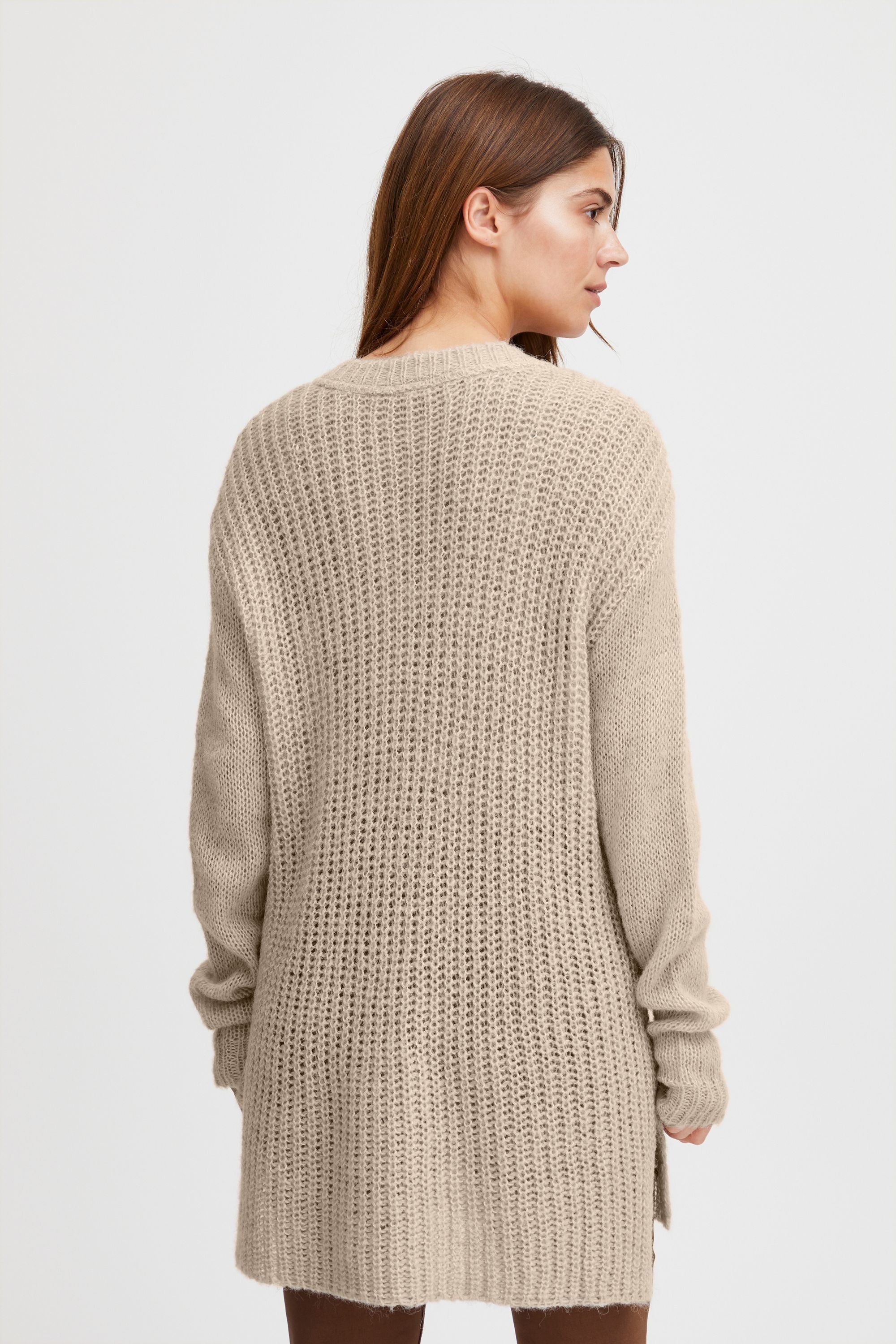 fransa Strickfleece-Pullover »Strickpullover FRBien«