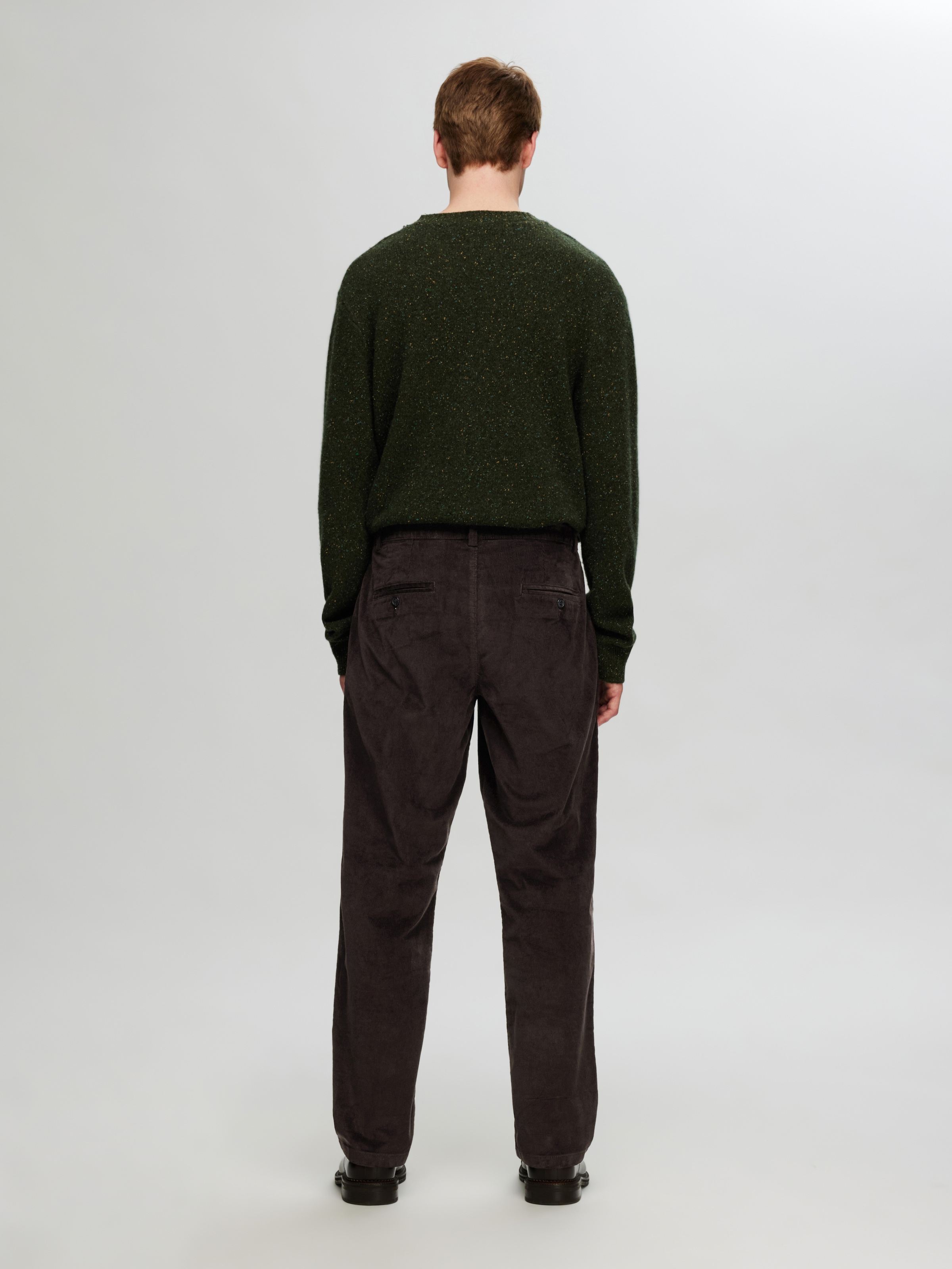 SELECTED HOMME Chinohose »SLH196-STRAIGHT MILES CORD PANTS W NOOS«