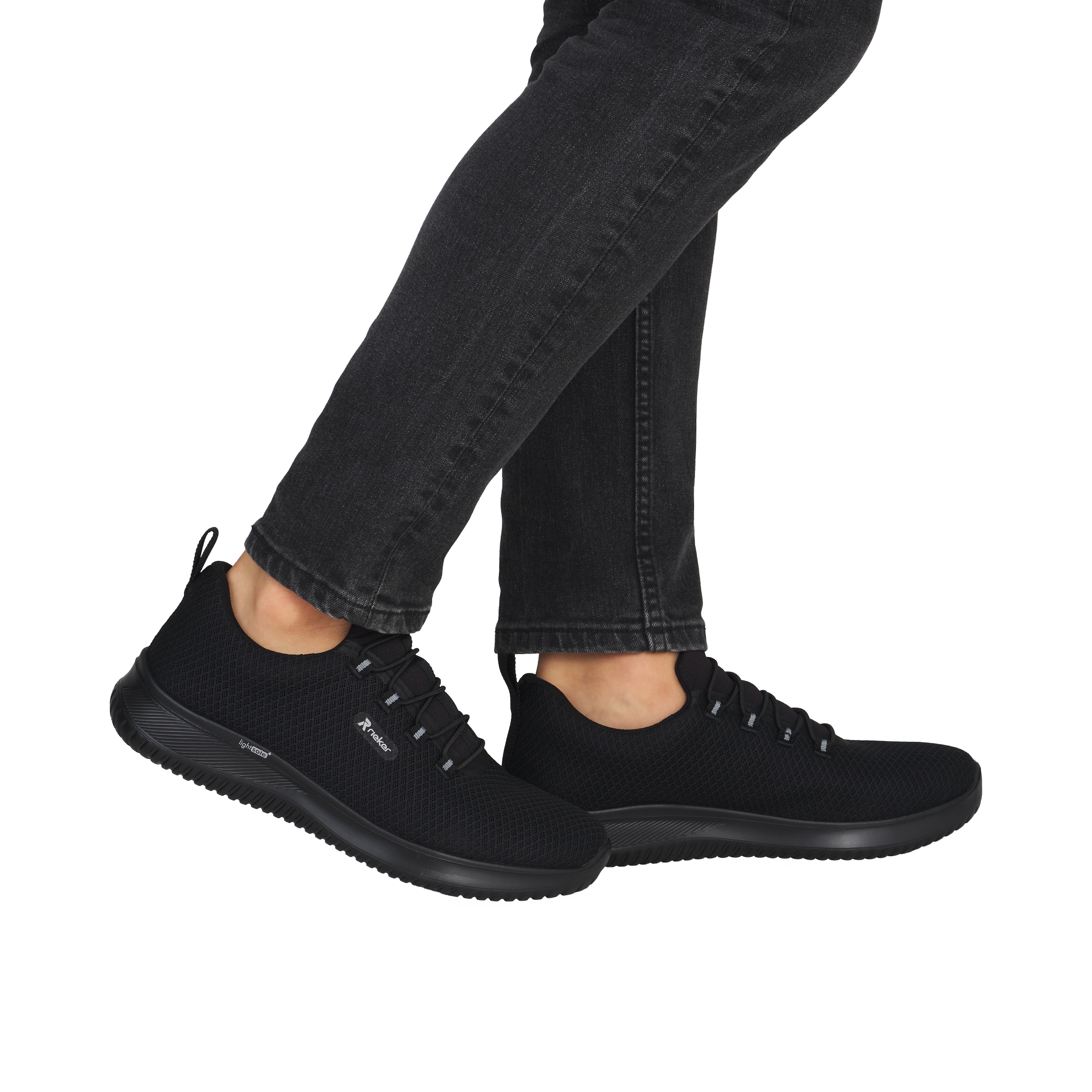 Rieker Slip-On Sneaker  Slipper, Halbschuh, Freizeitsneaker zum Schlupfen