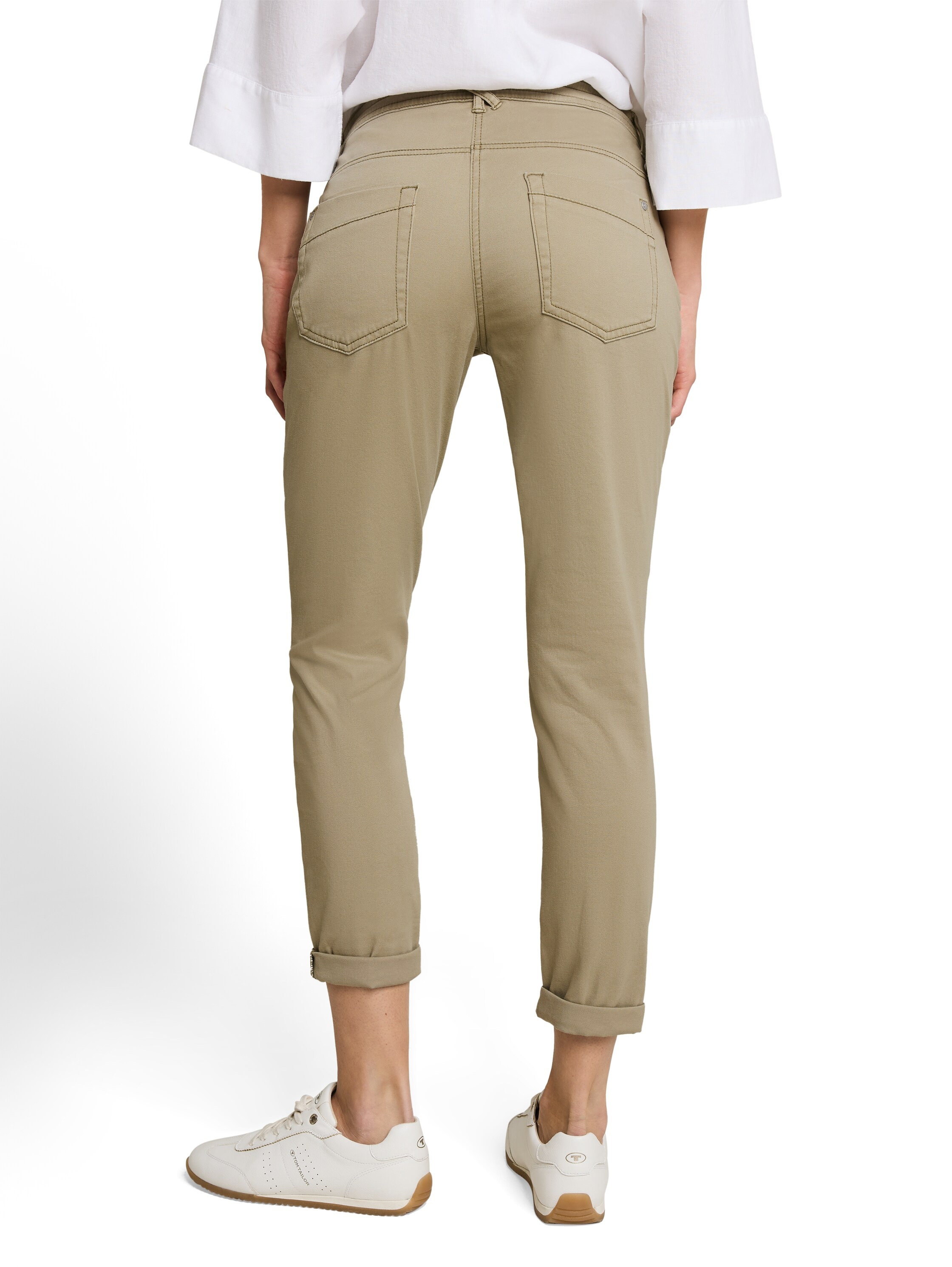 TOM TAILOR 7/8-Hose »TOM TAILOR Tapered«  mit Bindeband am Bündchen