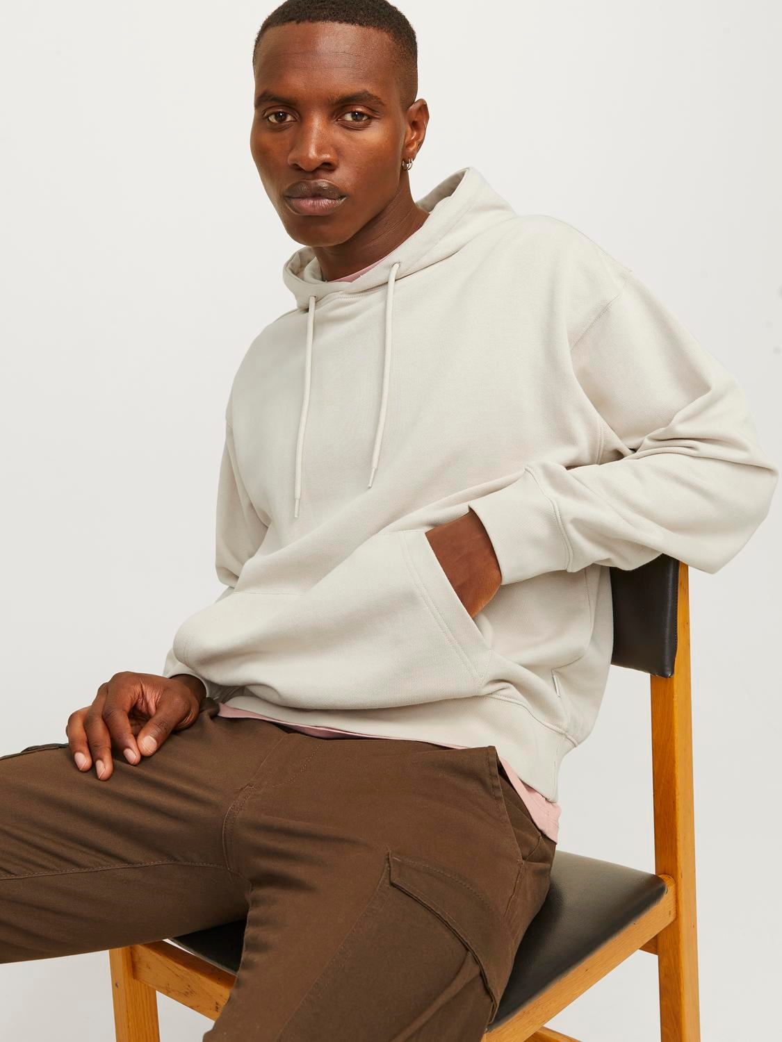 Jack & Jones Kapuzensweatshirt »JJECHARGE SWEAT HOOD NOOS«, mit Kapuze