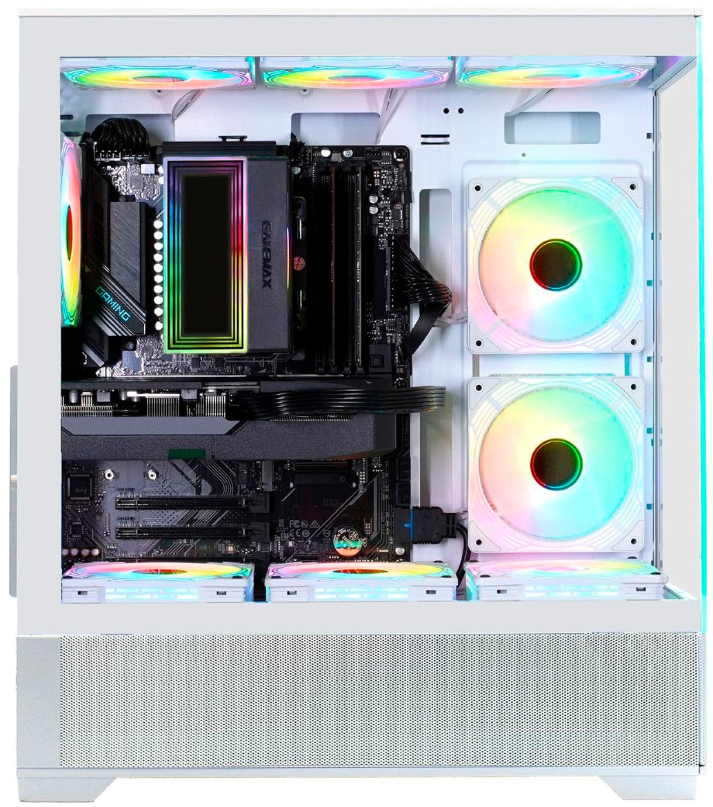 GAMEMAX Gaming-PC »Vista AW 8207 AMD Ryzen 5 7500F 32GB DDR5 1TB SSD RX 9070« Windows 11, DDR5 RAM