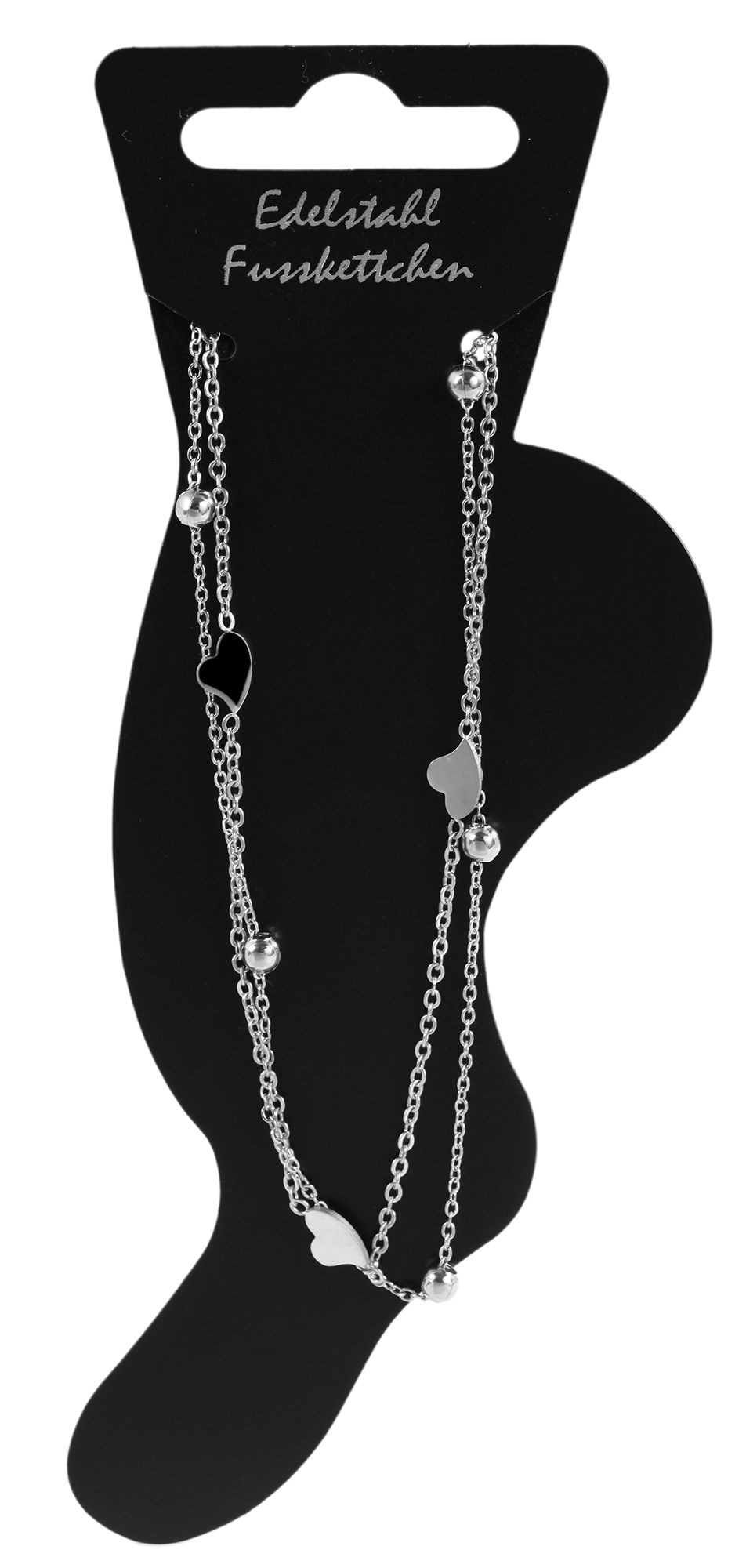 Adelia´s Armband »Damen Armband ¿ Herz aus Edelstahl 24+5 cm«