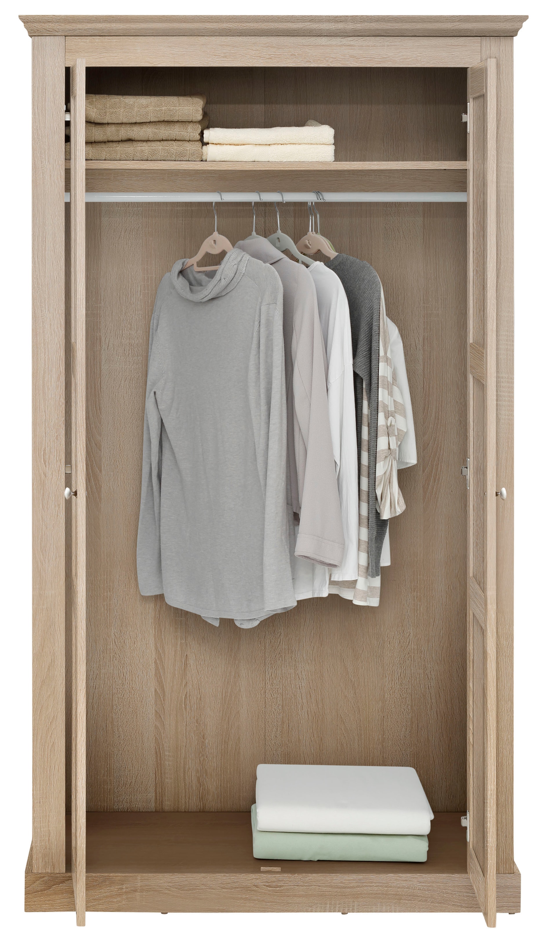 Home affaire Kleiderschrank »Clonmel«, 180 Türen, Höhe Einlegeboden OTTO Kleiderstange die mit online cm hinter und bei