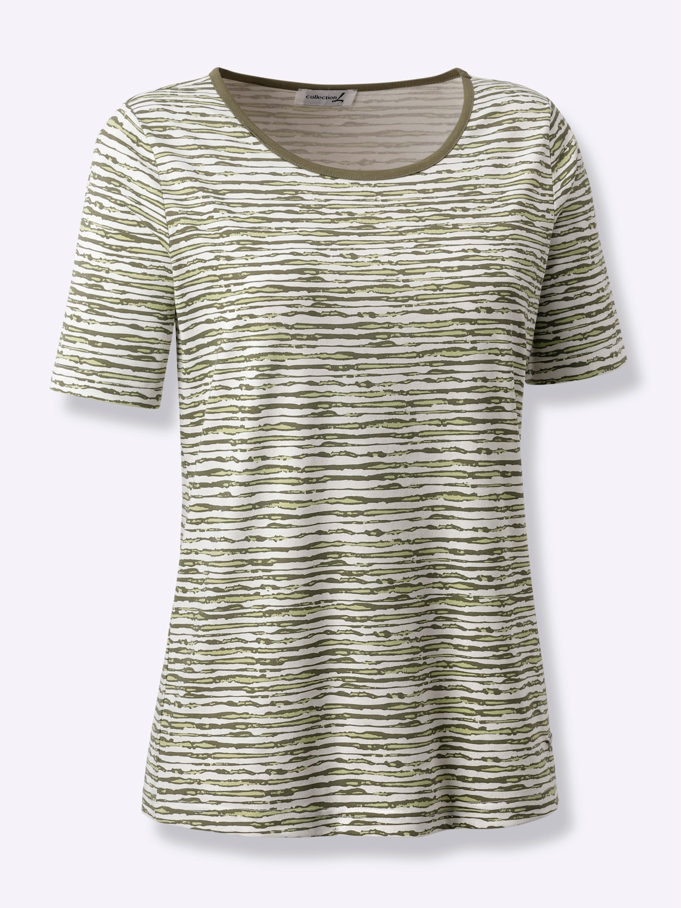 Casual Looks Kurzarmshirt »Rundhals-Shirt« 1 tlg.