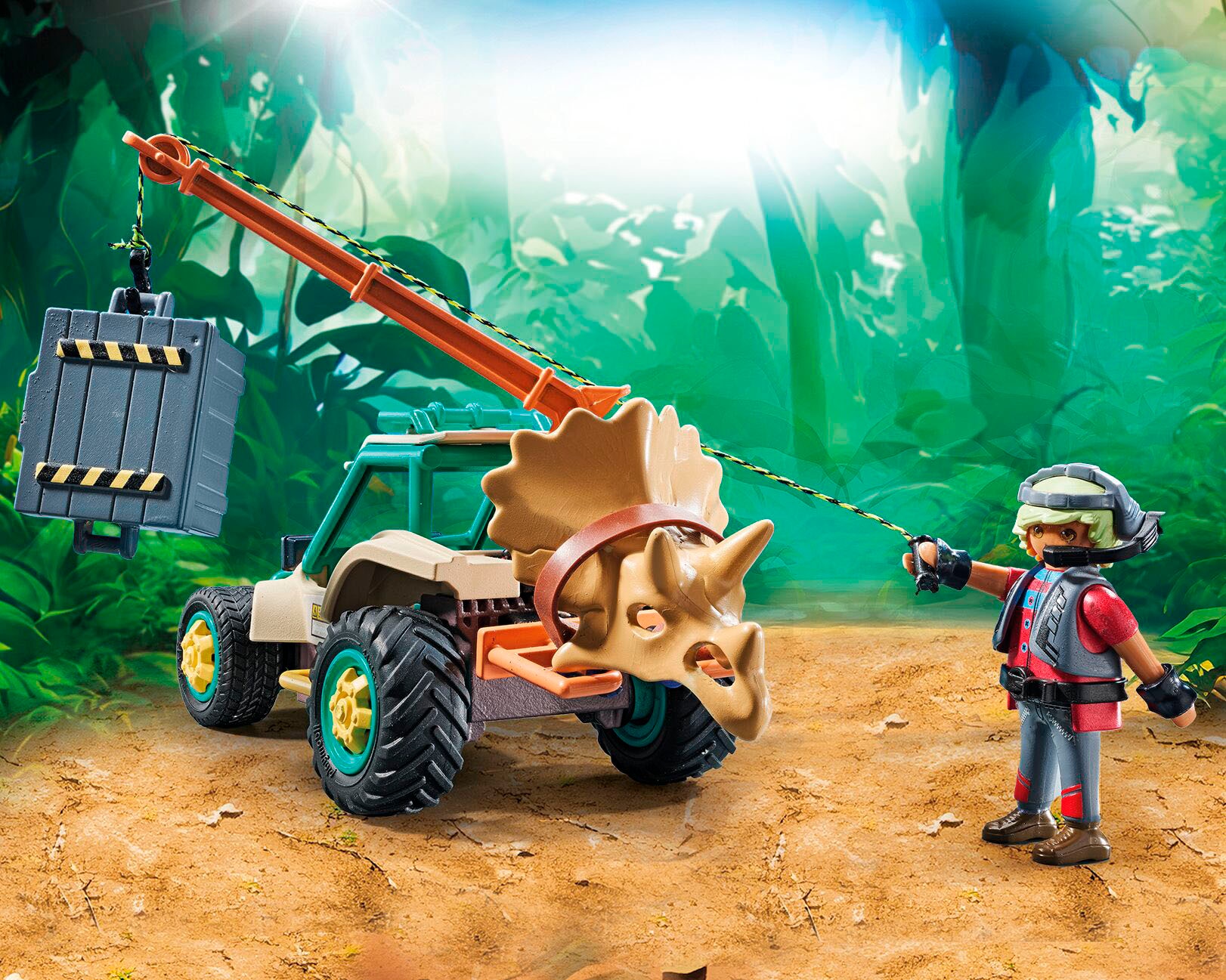 Playmobil® Konstruktions-Spielset »Spinosaurus-Angriff auf Dino-Ausgrabung (71820), Playmobil Dinos«, (60 St.)