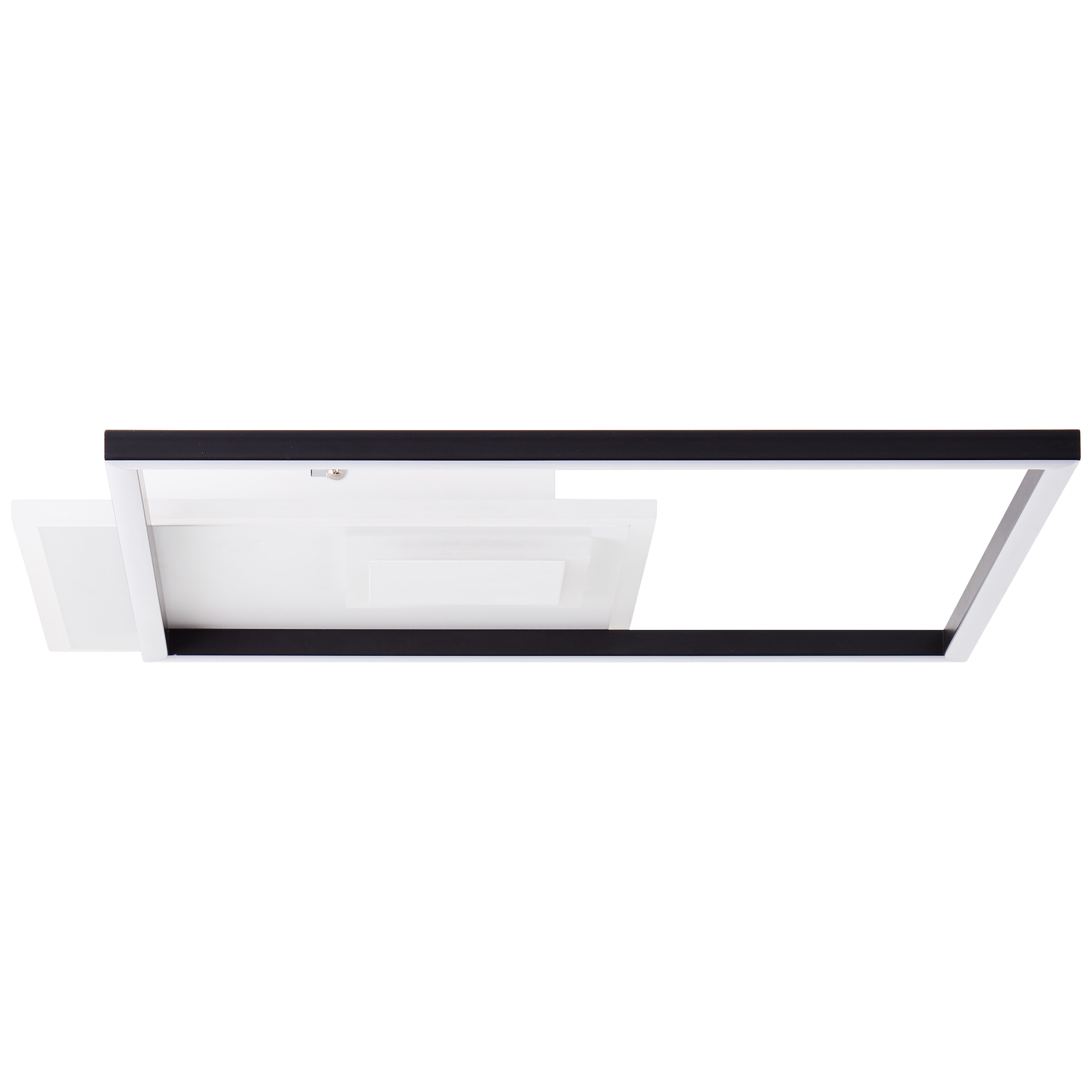 Brilliant LED Deckenleuchte »Iorgo«, 43 x 43 cm, 4300 lm,  Metall/Kunststoff, schwarz/weiß online bei OTTO
