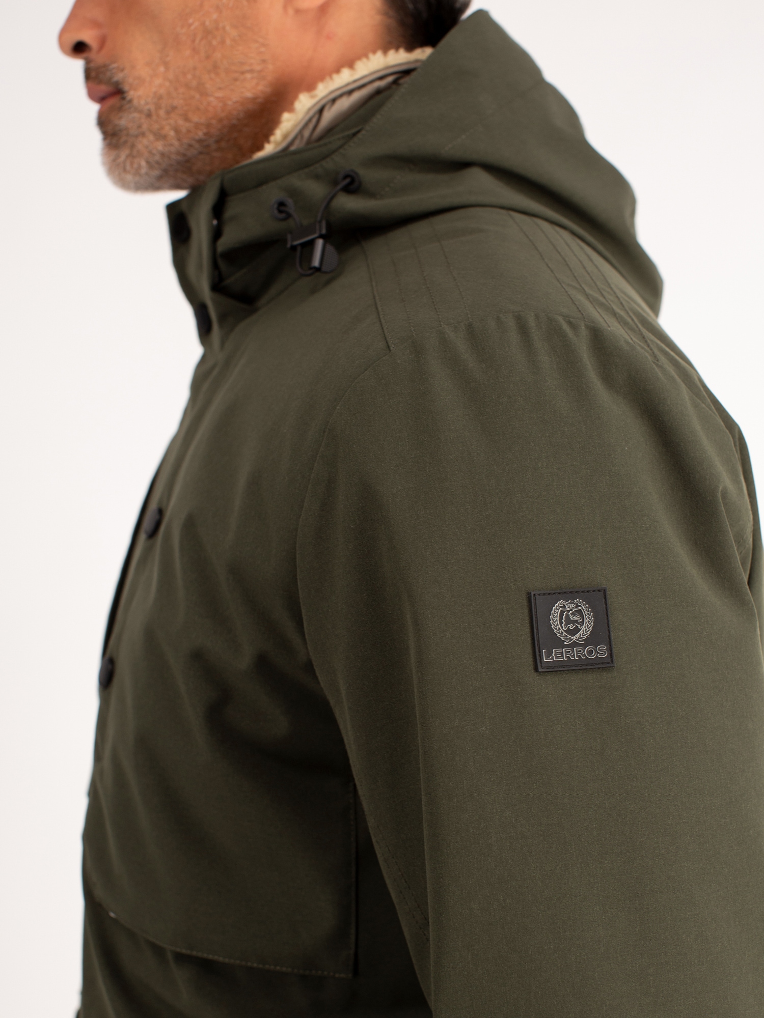 LERROS Parka »2in1 Jacke im Parka-Style, wind- und wasserabweisend« mit Kapuze