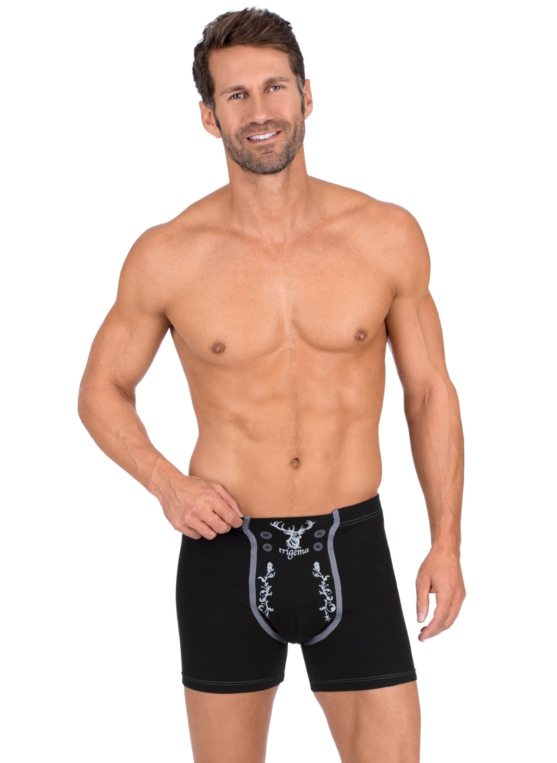 Trigema Boxer »TRIGEMA Pants mit Hirsch«, (1 St.)