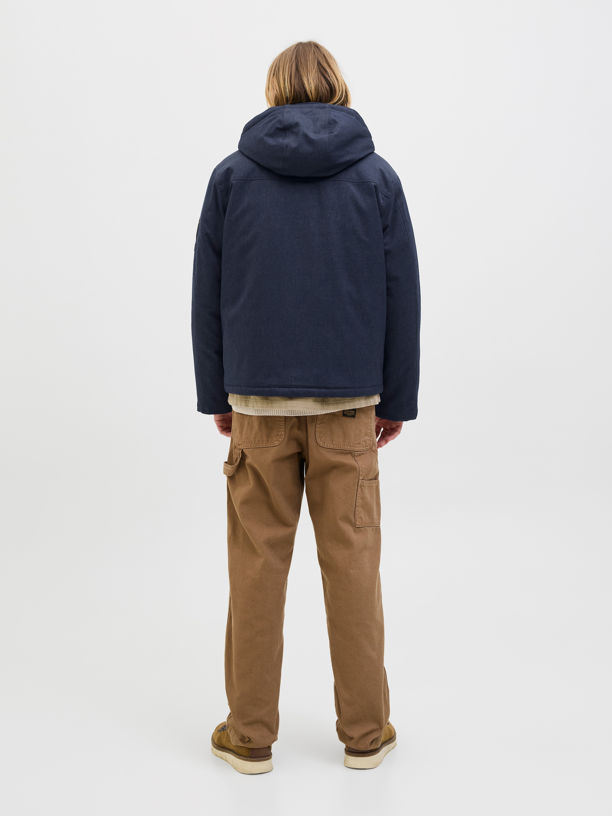 Jack & Jones Outdoorjacke »JJEPARKER DOVER JACKET SN«, mit Kapuze