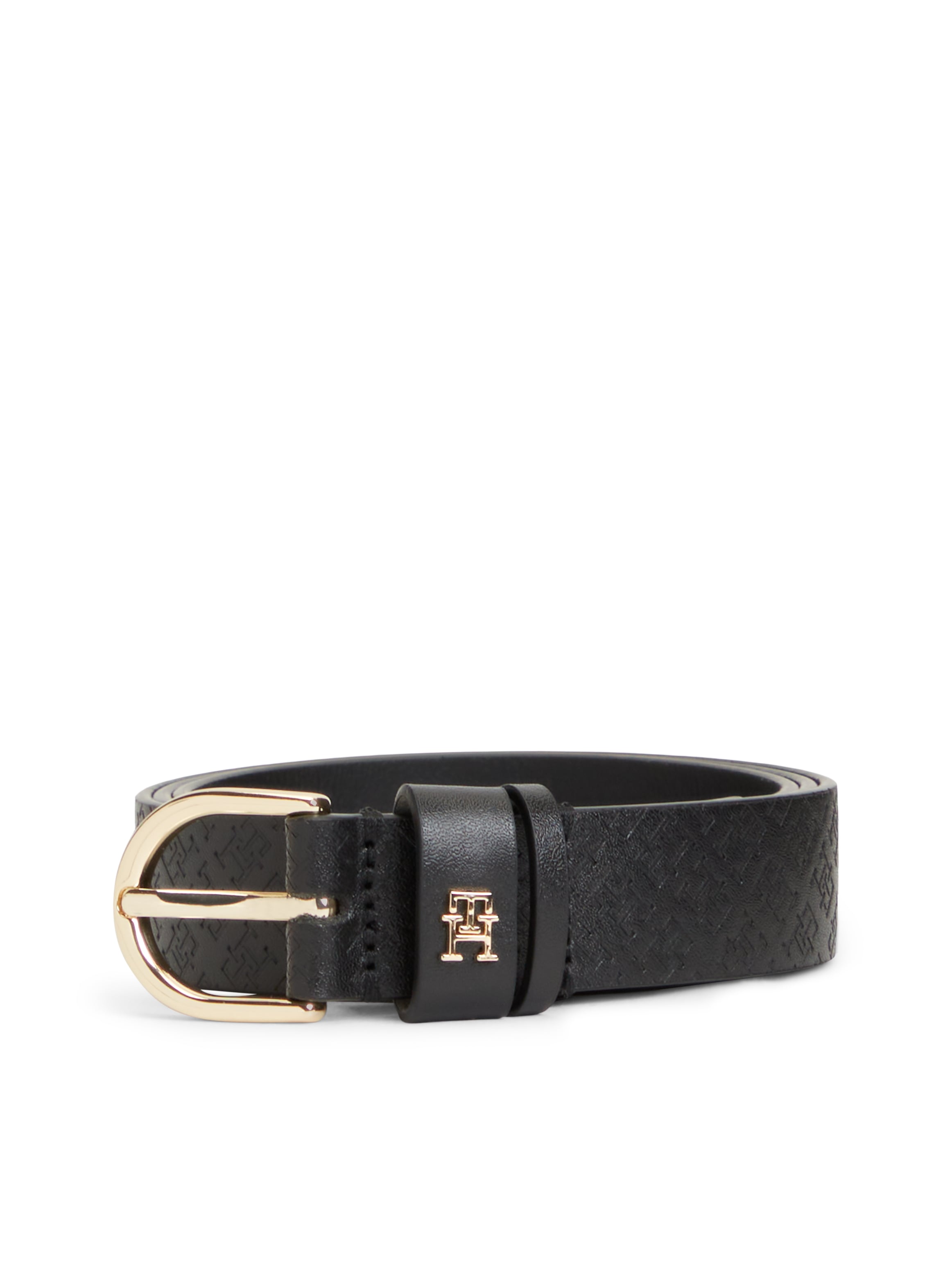 Tommy Hilfiger Ledergürtel »EFFORTLESS 2.5 MONO« Größenverstellbar durch Schnalle