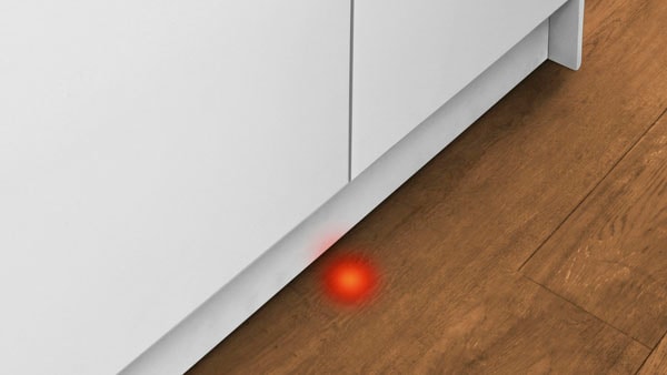 NEFF vollintegrierbarer Geschirrspüler N 50 »S155HVX15E«, 13 Maßgedecke, Info Light: projizierter Punkt während des Betriebs