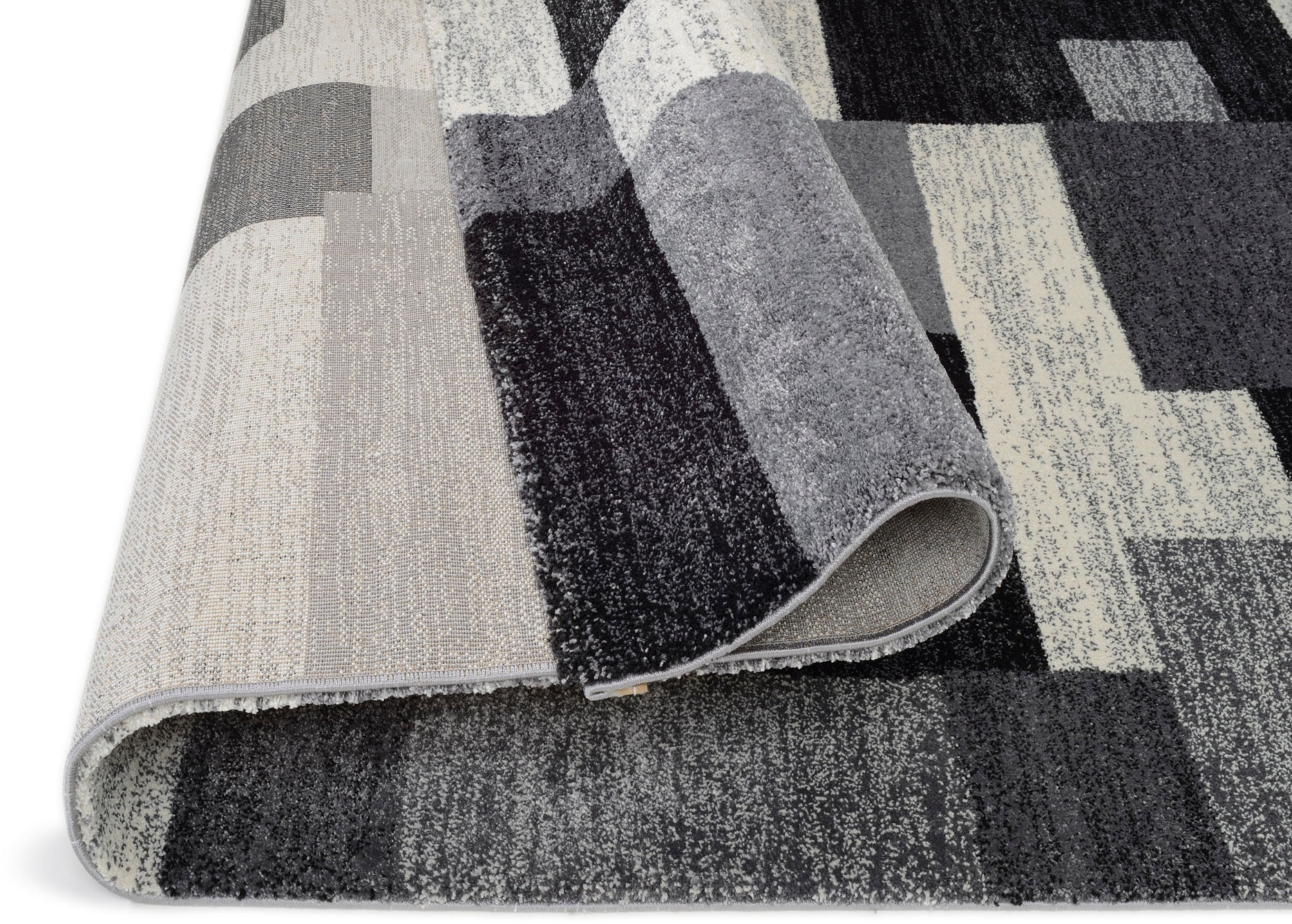 OCI DIE TEPPICHMARKE Teppich »Steady Allover«, rechteckig, 20 mm Höhe, besonders weich durch Mircofaser, Wohnzimmer