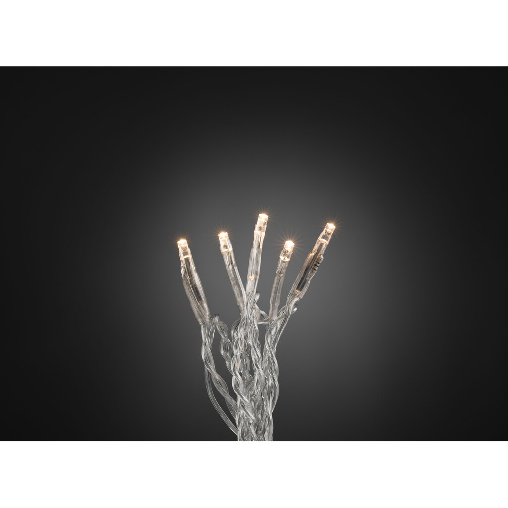KONSTSMIDE LED-Lichterkette »Weihnachtsdeko«, 100 St.-flammig, Micro LED Lichterkette, 100 warm weiße Dioden