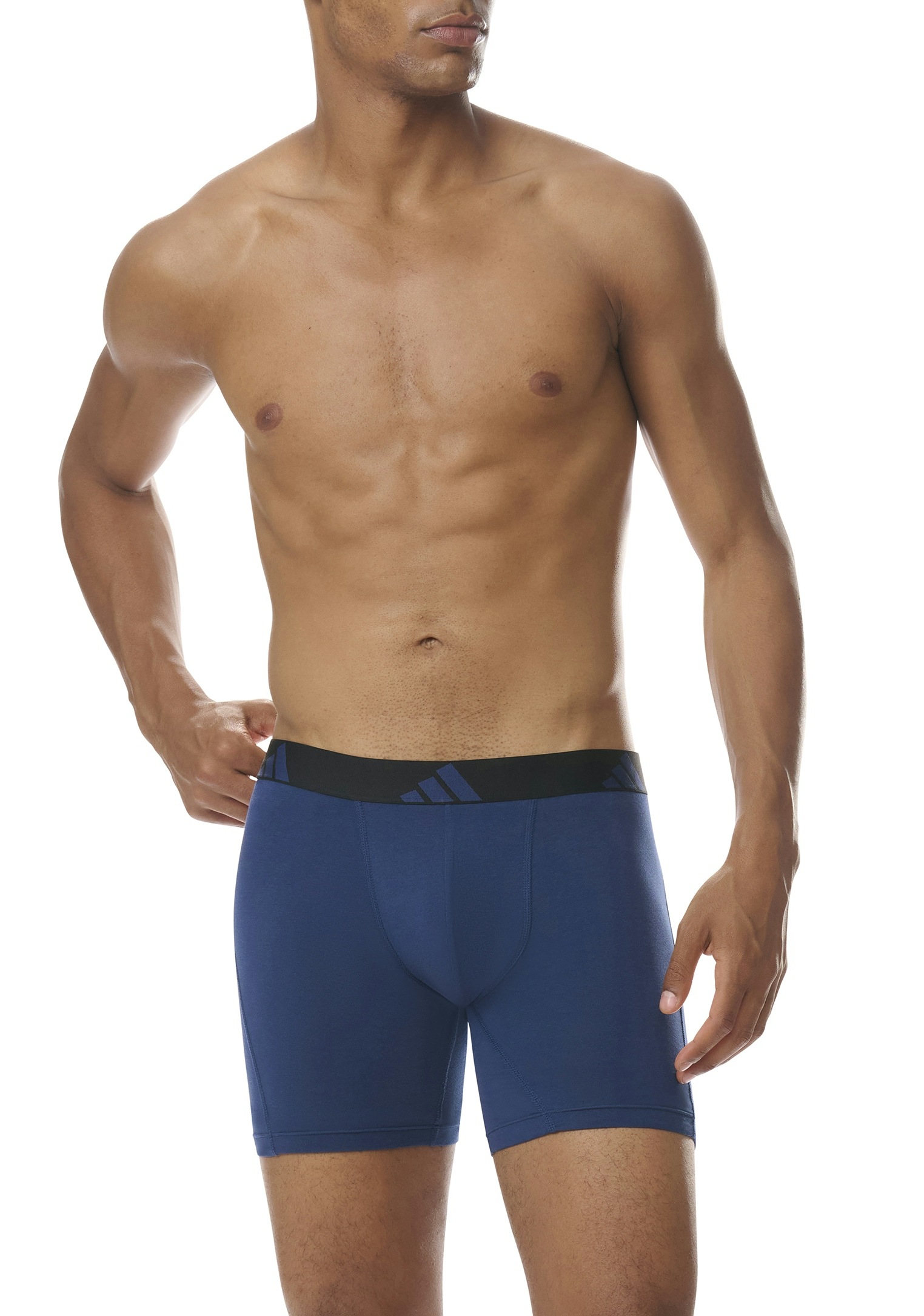 adidas Sportswear Boxershorts »Active Flex Cotton«, (3er Pack), mit etwas längerem Bein