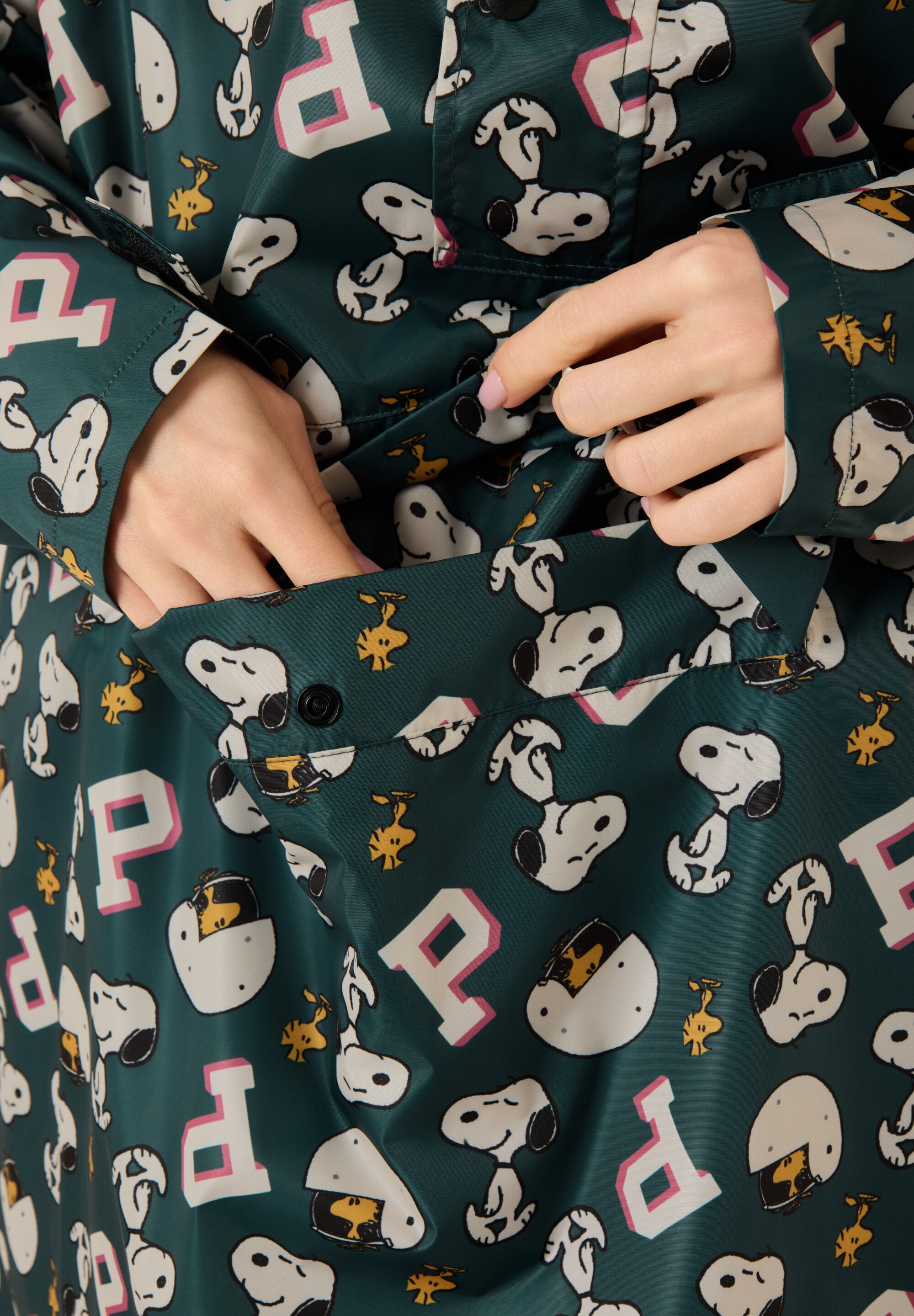 Codello Regenjacke »Codello Poncho« mit Kapuze mit Peanuts-Motiven
