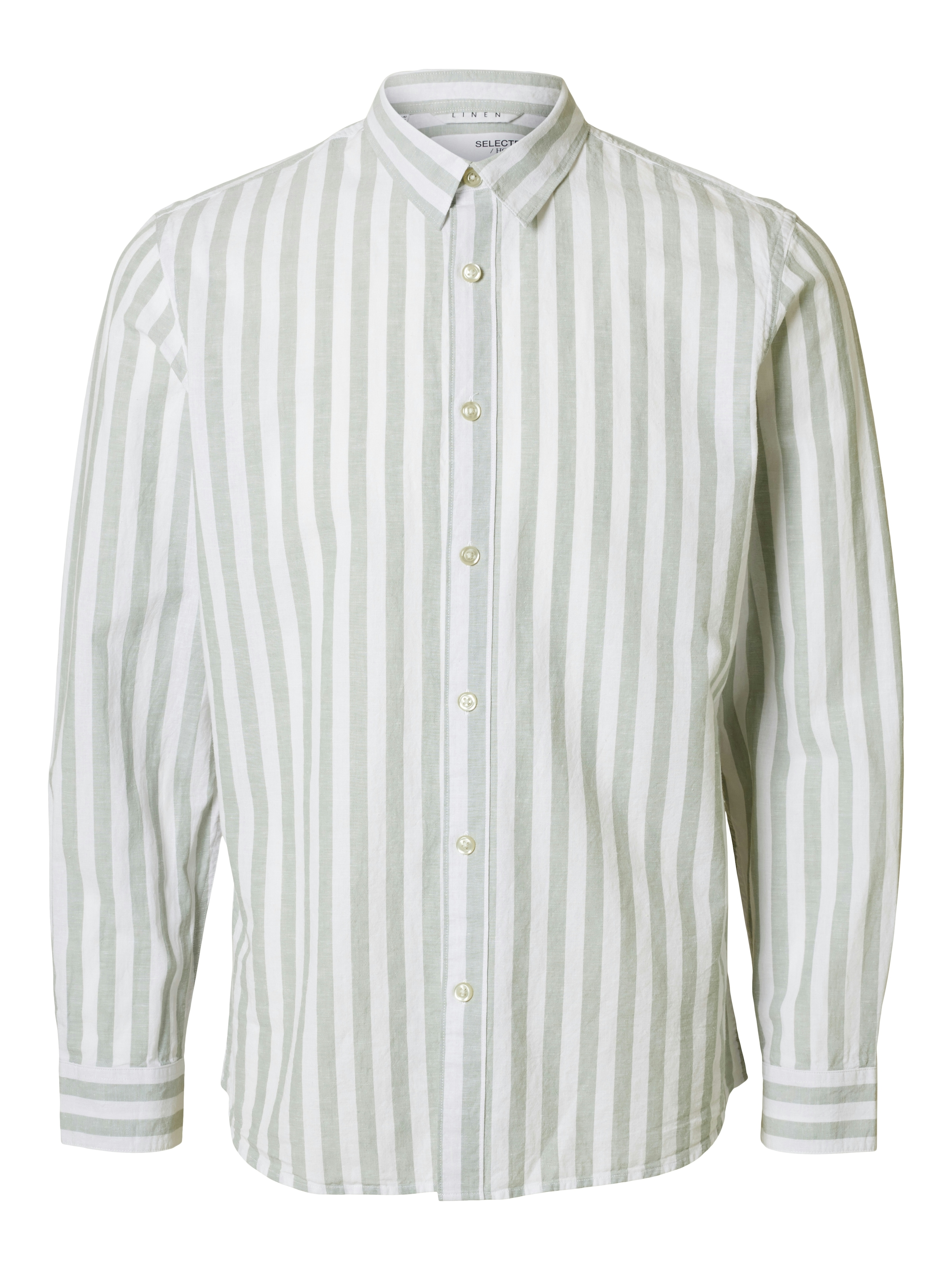 SELECTED HOMME Leinenhemd »NEW-LINEN SHIRT«, unifarben