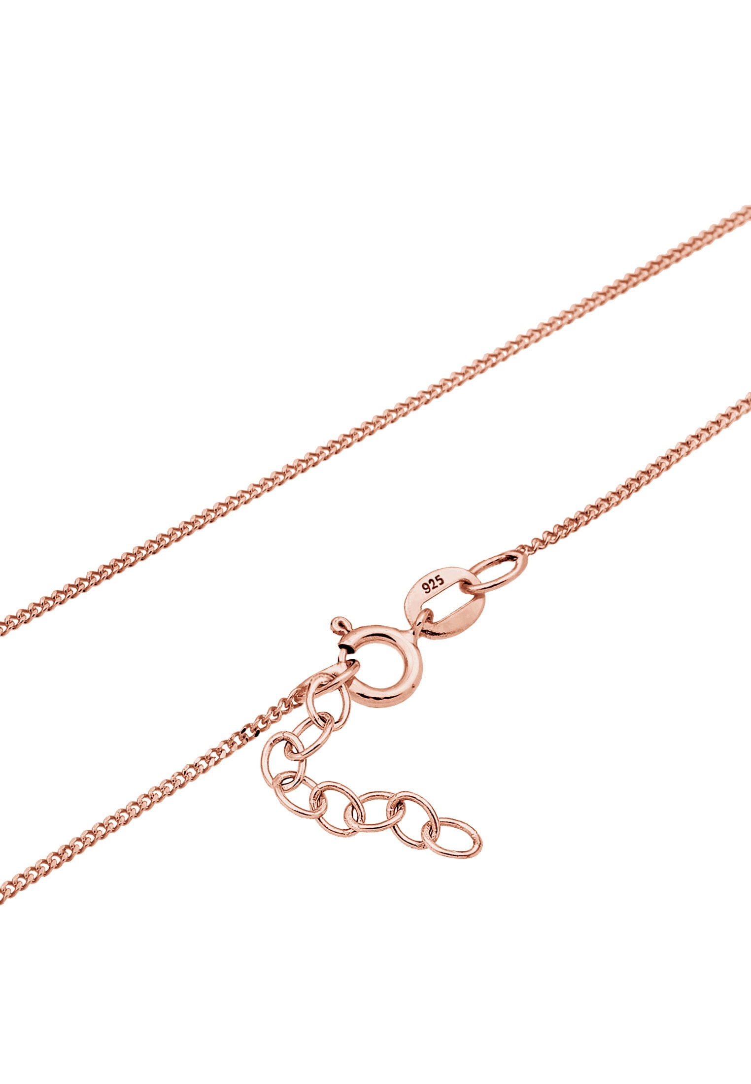 Elli Silberkette »Halskette Mädchen Kids Blume Kristalle 925 Silber«