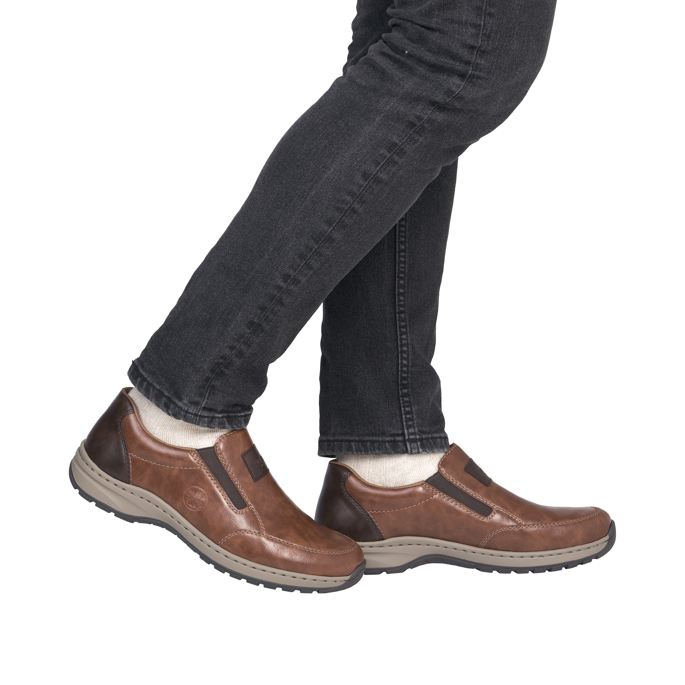 Rieker Slipper  Schlupfschuh, Halbschuh, Freizeitschuh in bequemer Weite G (weit)