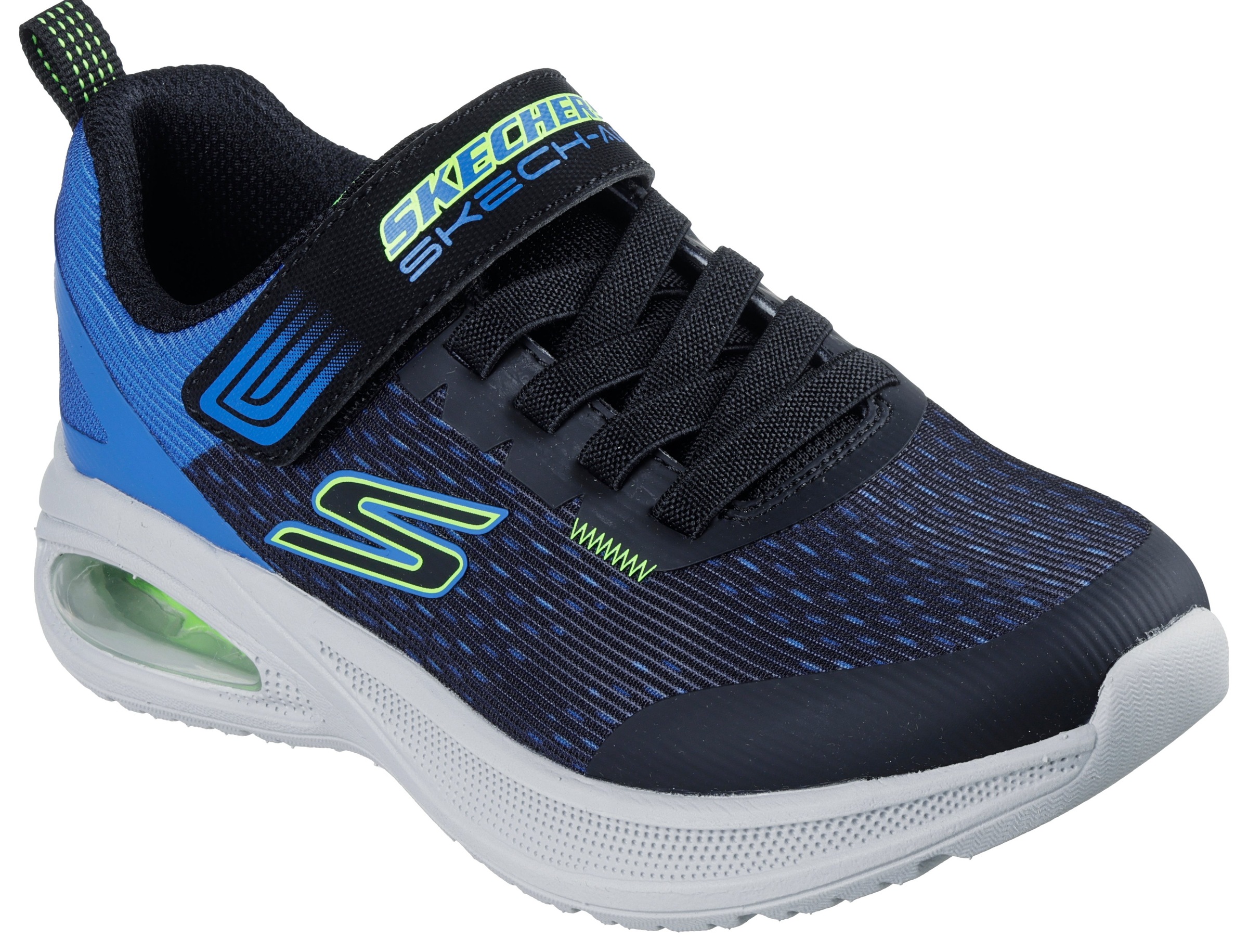 Skechers Sneaker »MICROSPEC MAX ADVANCE«, Freizeitschuh mit Klettverschluss, Größenschablone zum Download