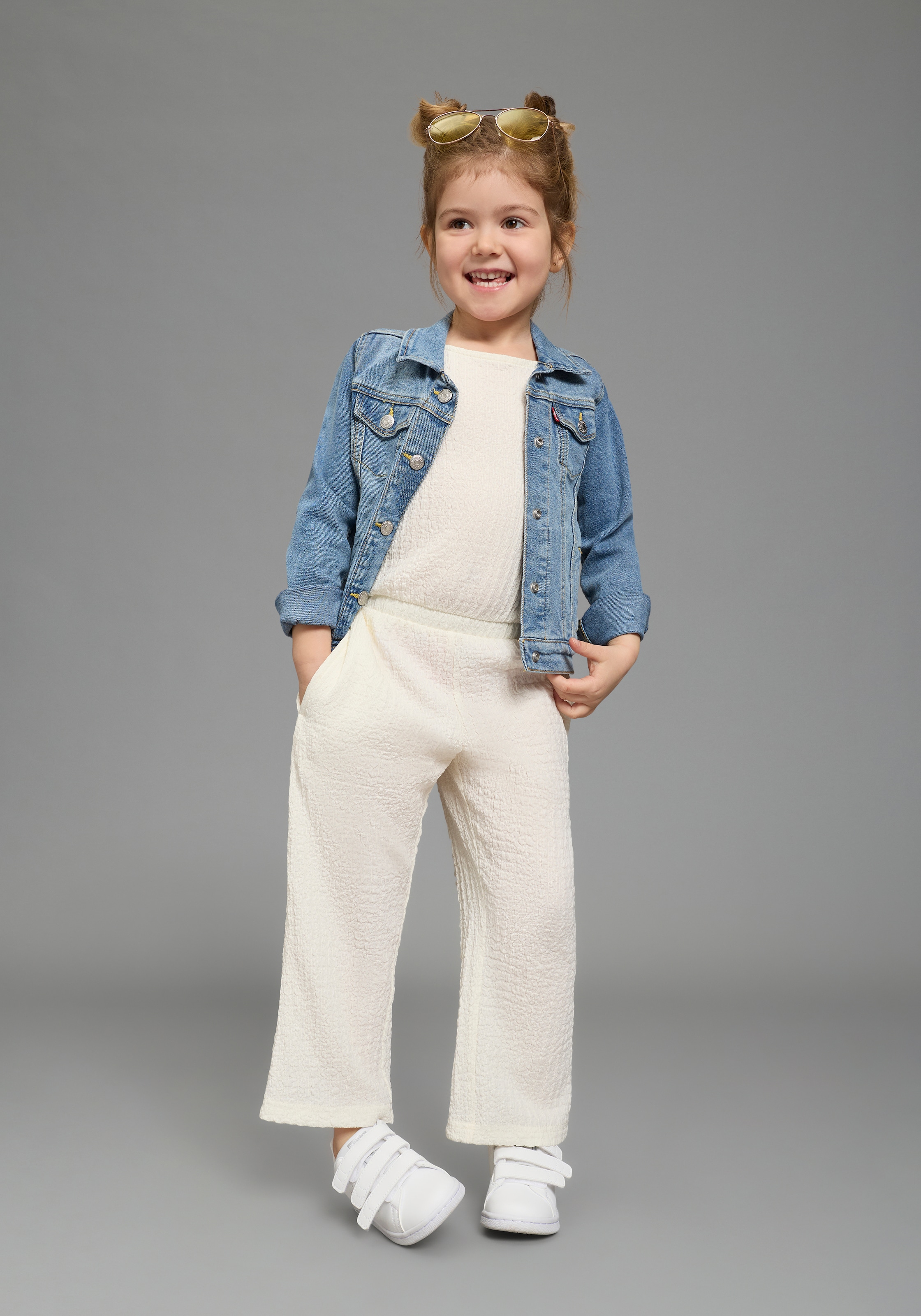 KIDSWORLD Overall »Modisches One-Piece« unifarbene Optik, Jersey-Material, vielseitig einsetzbar