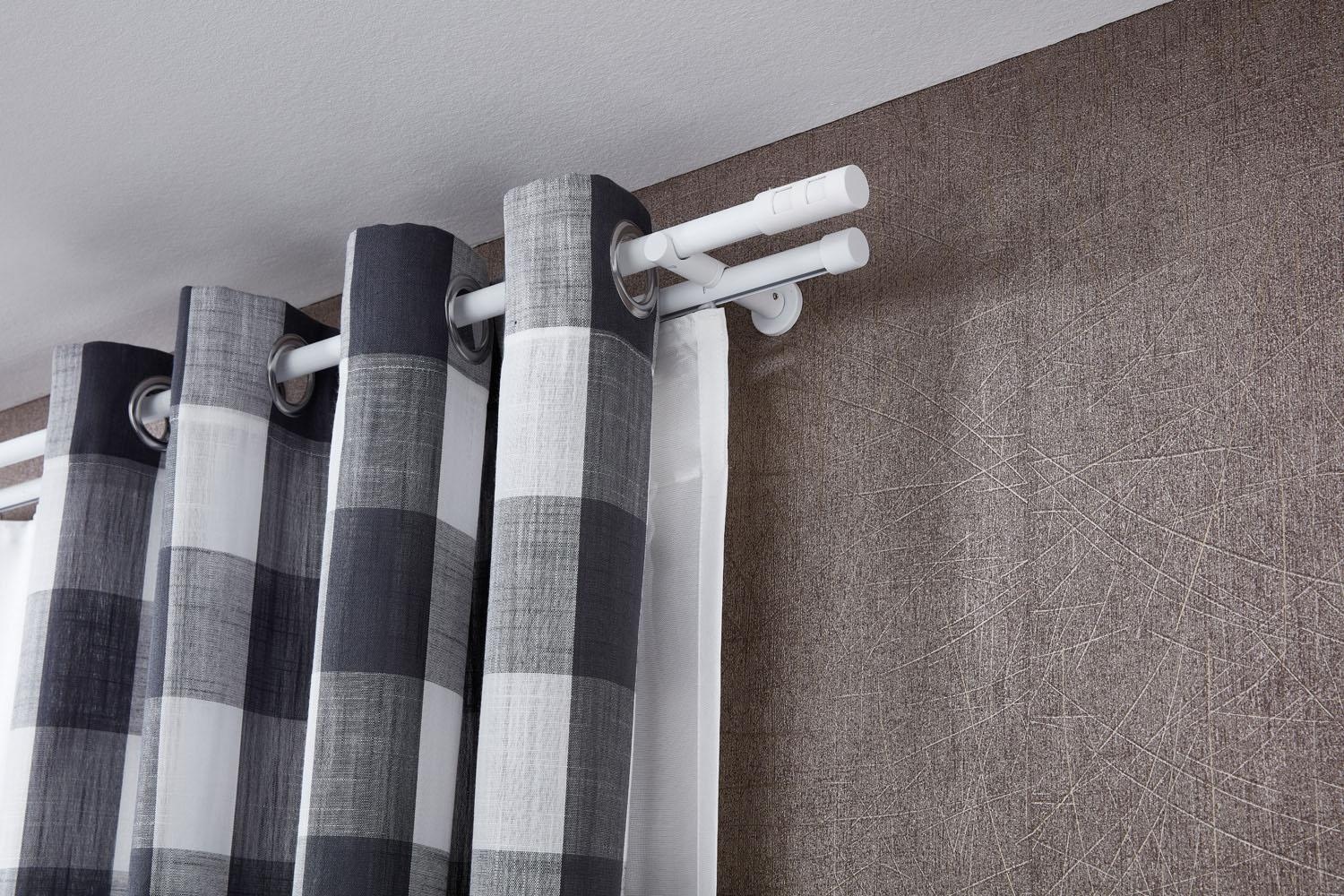 Good Life Kombi-Vorhangstange »Cartucho« Ø 20 mm 2 läufig-läufig Fixmaß