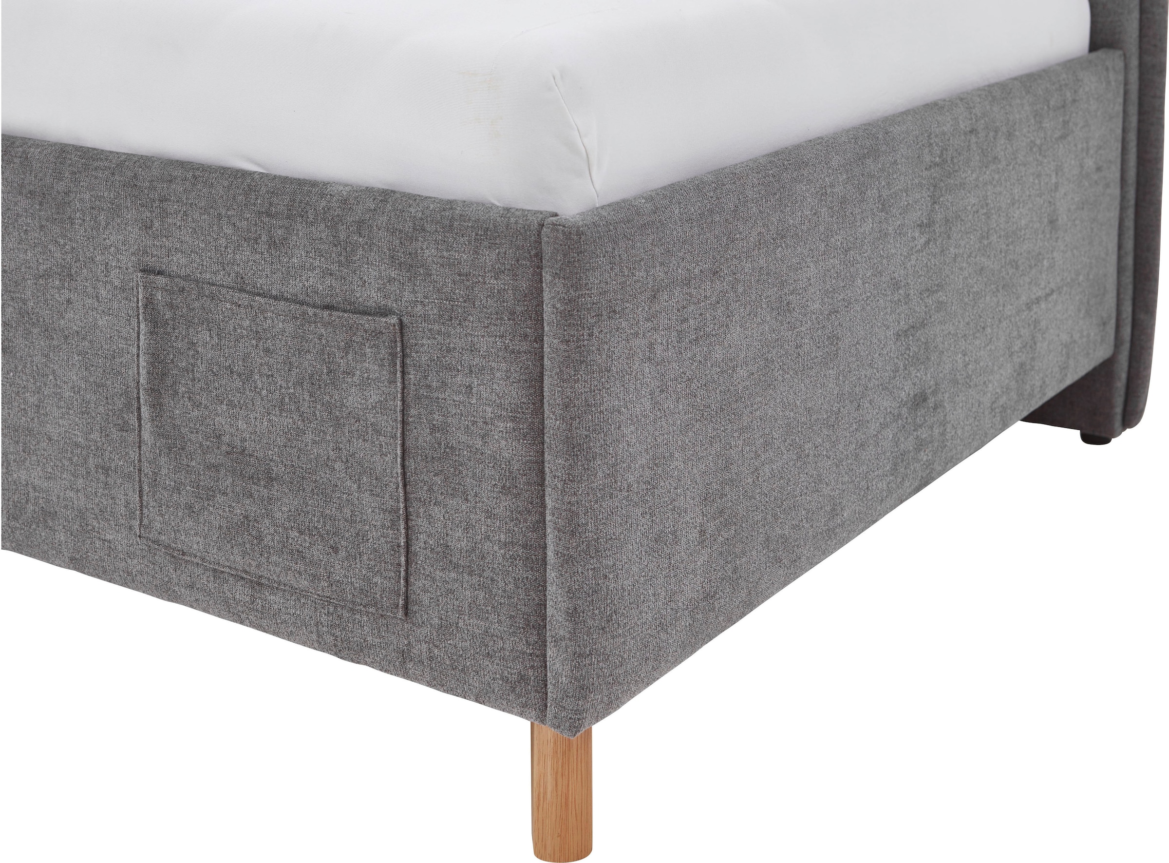 meise.möbel Kinderbett »FUN II« Polsterbett wahlweise mit Bettkasten, Jugendbett inkl. USB-Anschluss