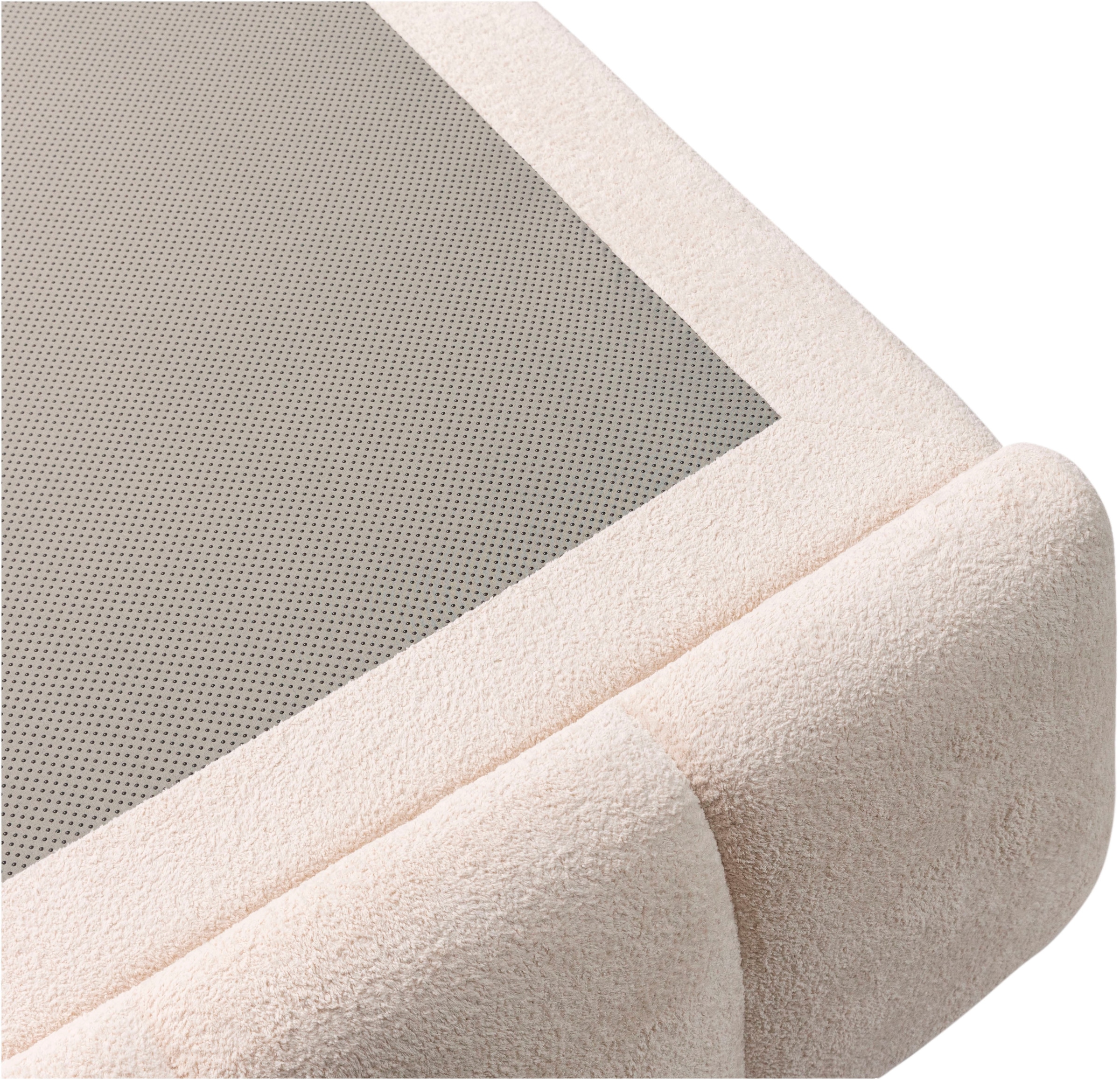 OTTO home Boxbett »MIMMIE, Polsterbett mit Bettkasten, Liegefläche 180x200cm« mit Komfortschaum-Topper, Chenille-Bezug