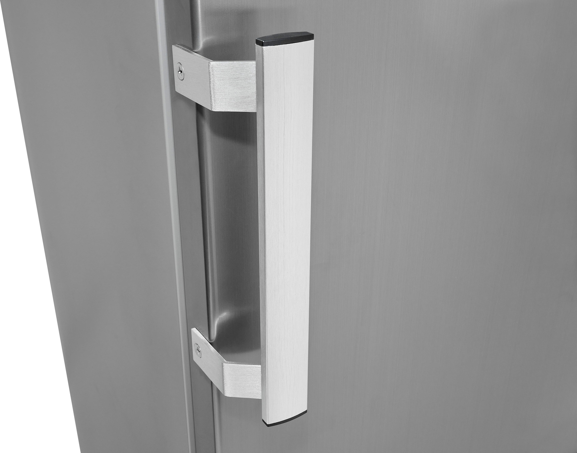 exquisit Gefrierschrank »GS271-NF-H-040D Inoxlook«, 170,5 cm hoch, 54 cm breit, 204 Liter Nutzinhalt, NoFrost, Schnellgefrieren