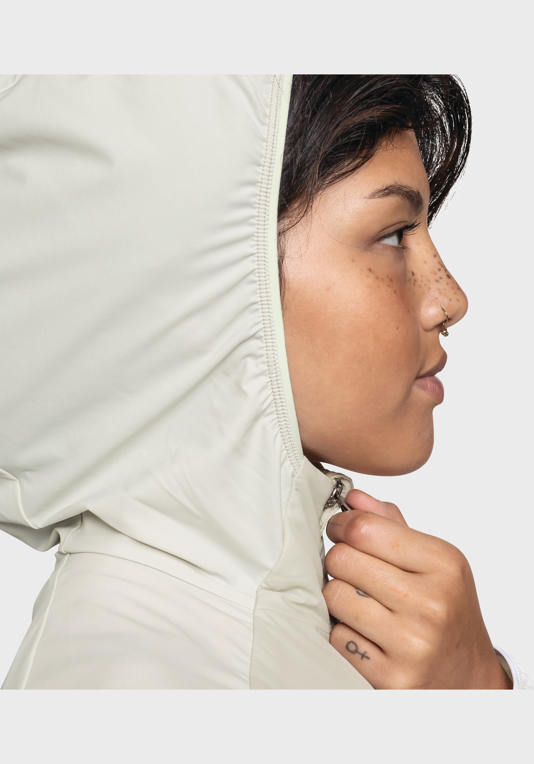 Schöffel Funktionsjacke »Hiking Hybrid Jk Style Blaueis WMS«, mit Kapuze