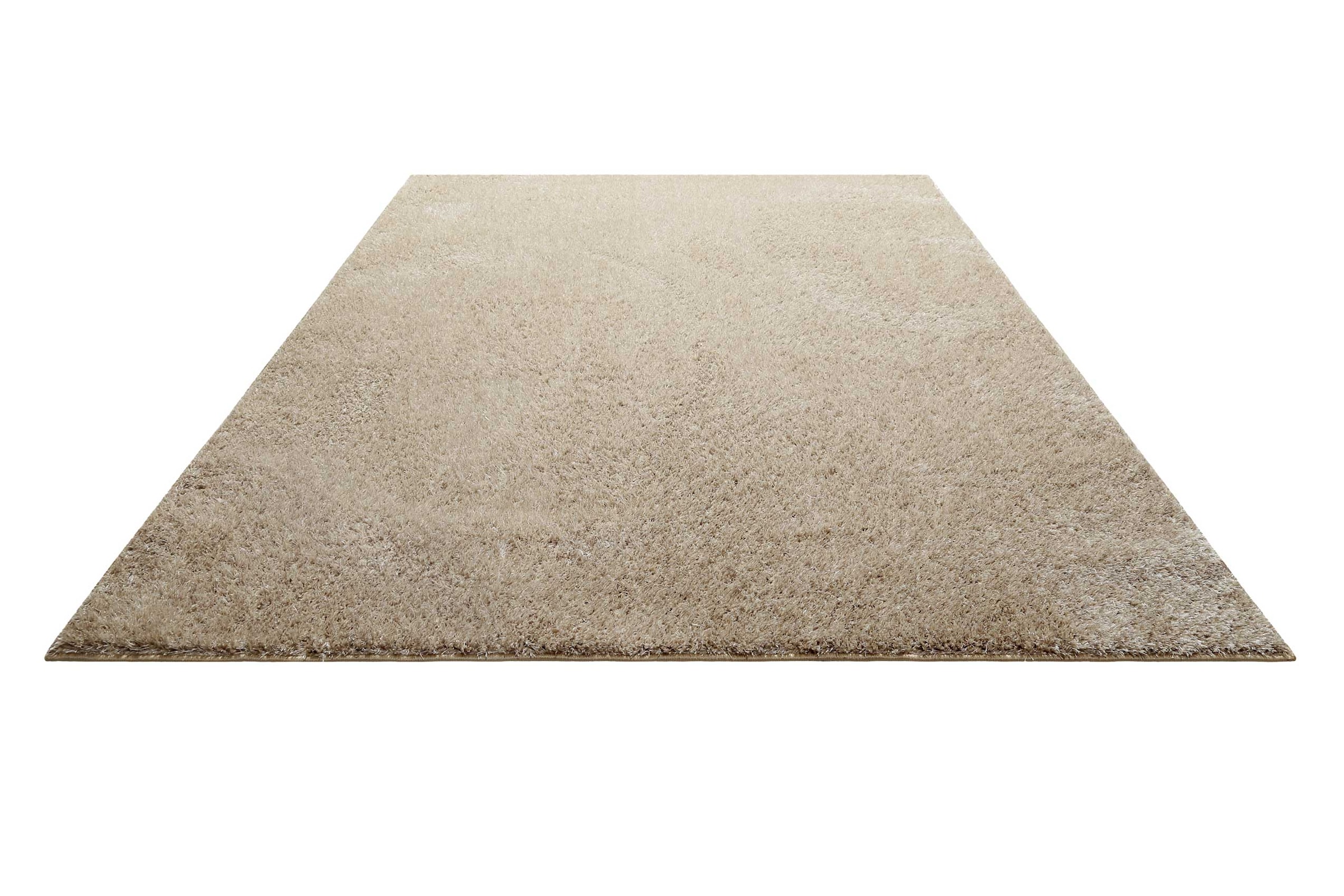 Homie Living Teppich »Flavio«, quadratisch, 30 mm Höhe, Hochflor, gewebt, weich, uni, Wohnzimmer, Schlafzimmer, waschbar