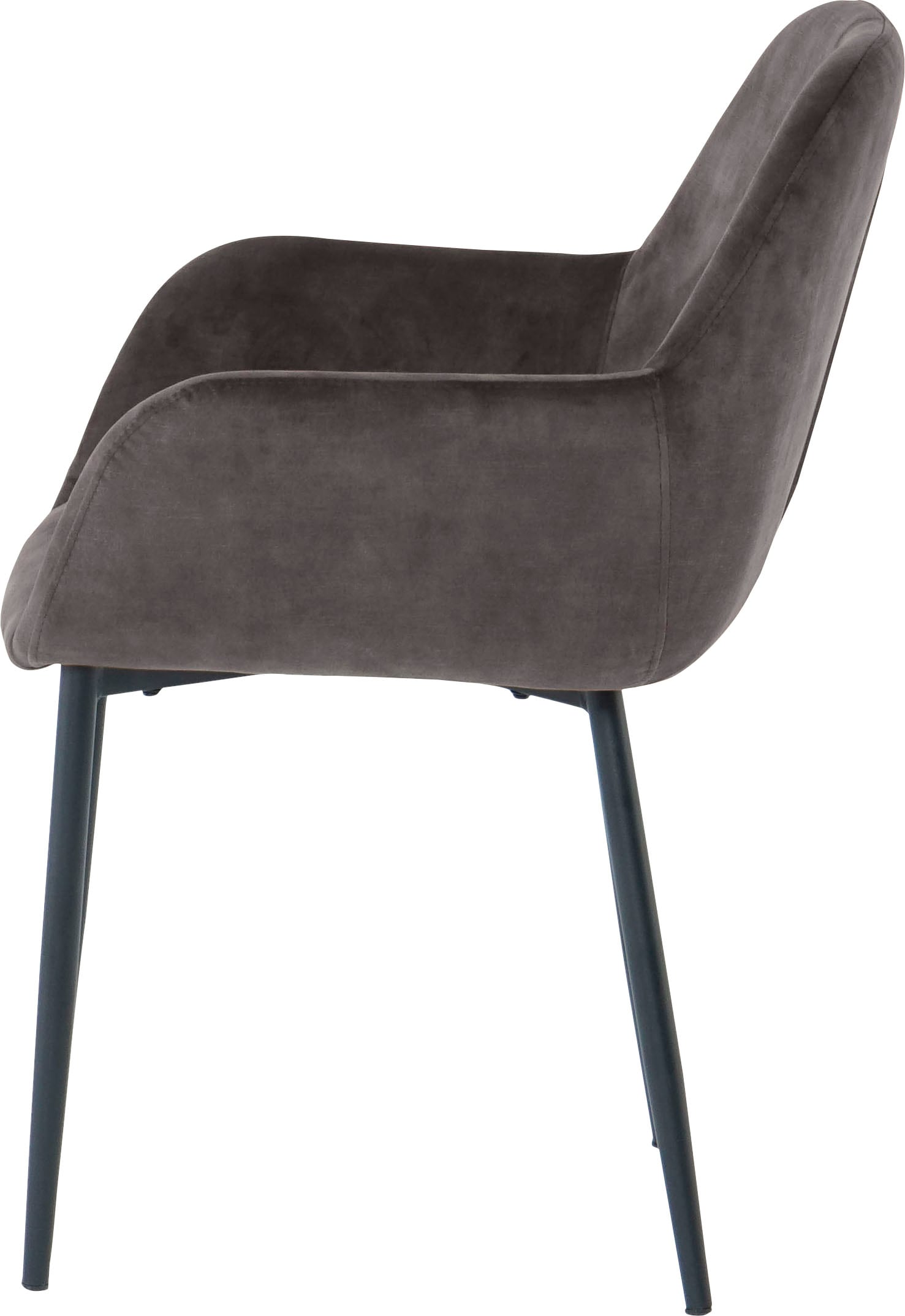 SIT Armlehnstuhl, (Set), 2 St., Samt, glamouröser Bezug in Samtoptik