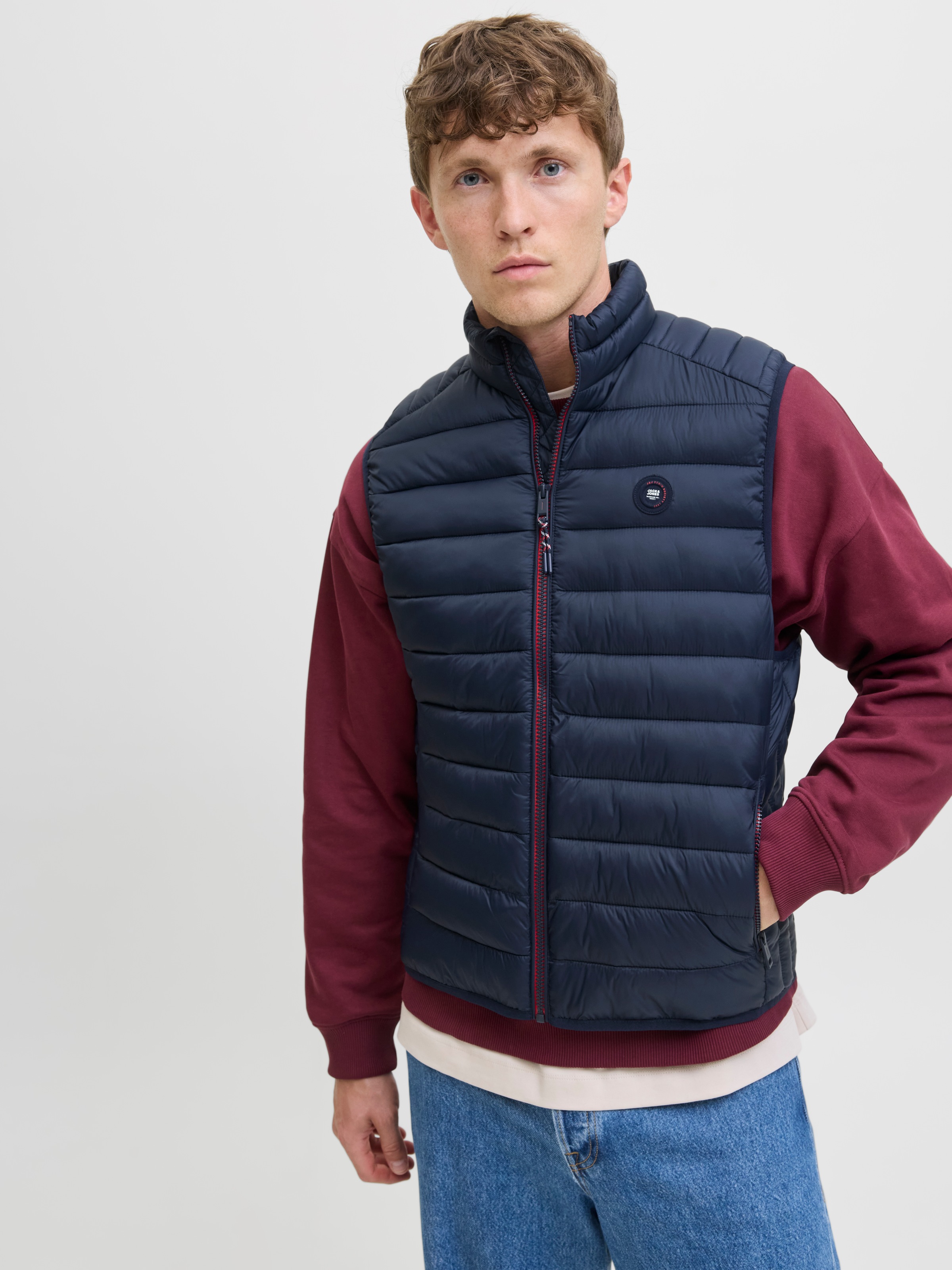 Jack & Jones Steppweste »JJEBRADLEY LIGHT BODYWARMER COLLAR NOOS«