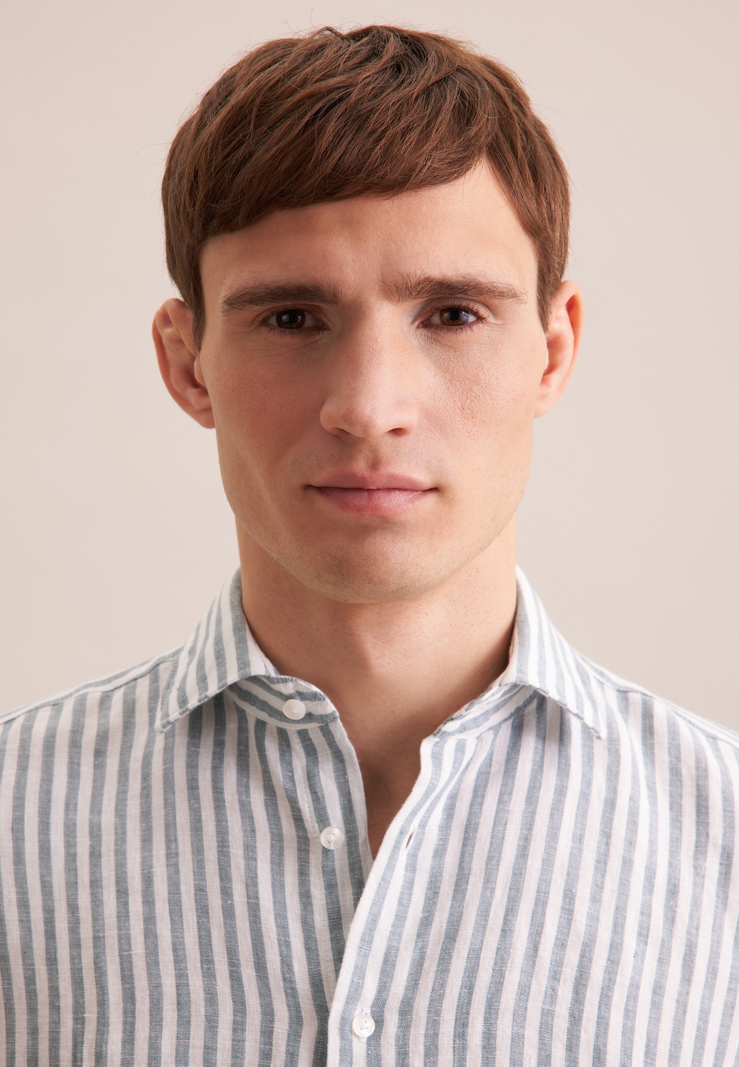 seidensticker Businesshemd »Slim« Slim 1/1 Kentkragen Streifen