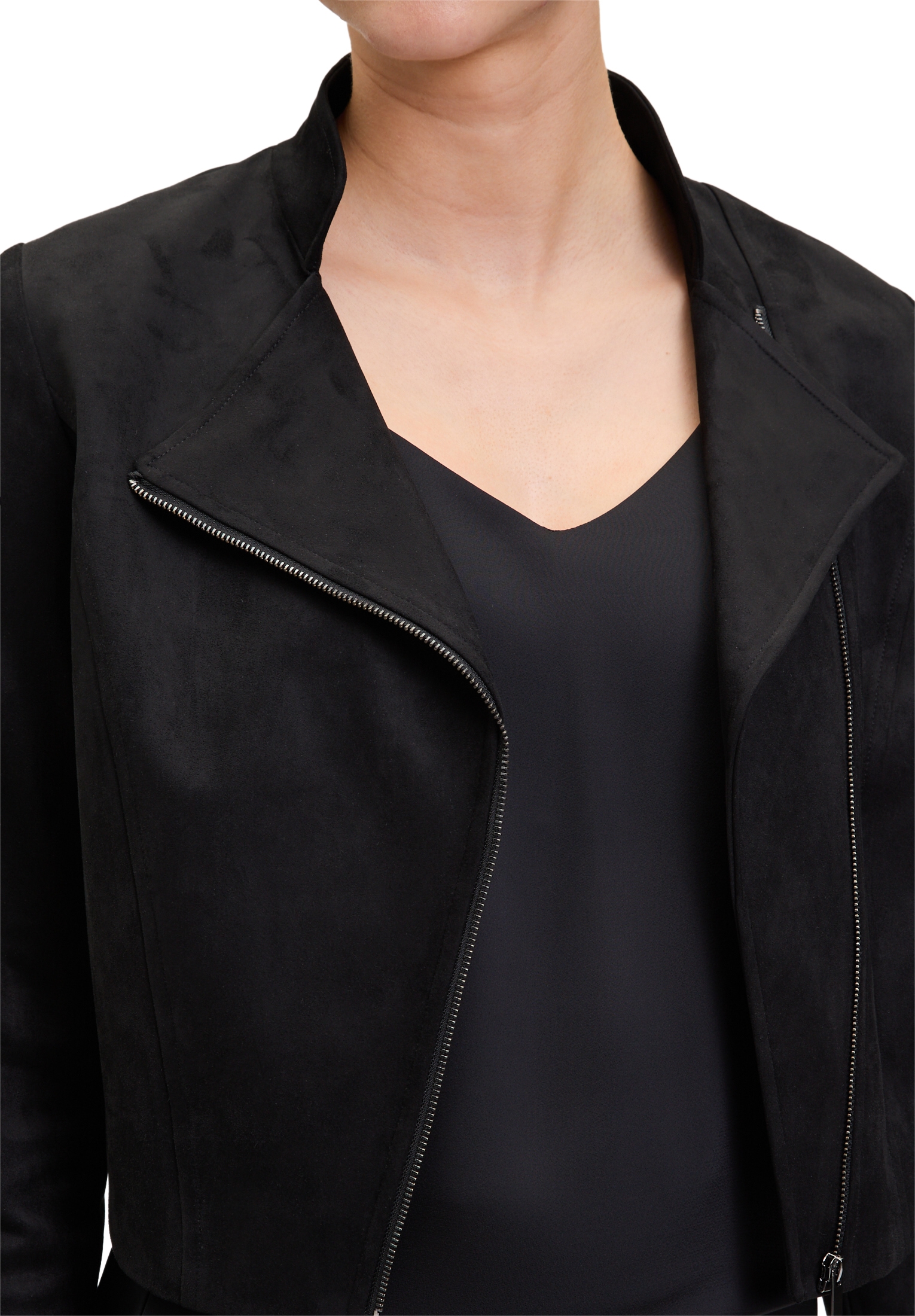 Vera Mont Jackenblazer »Bikerjacke mit Reißverschluss«