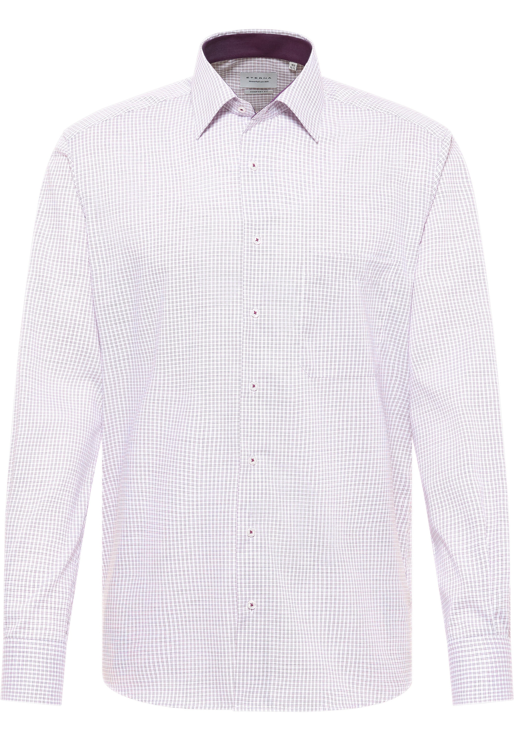 Eterna Langarmhemd »COMFORT FIT«, NON IRON (bügelfrei)