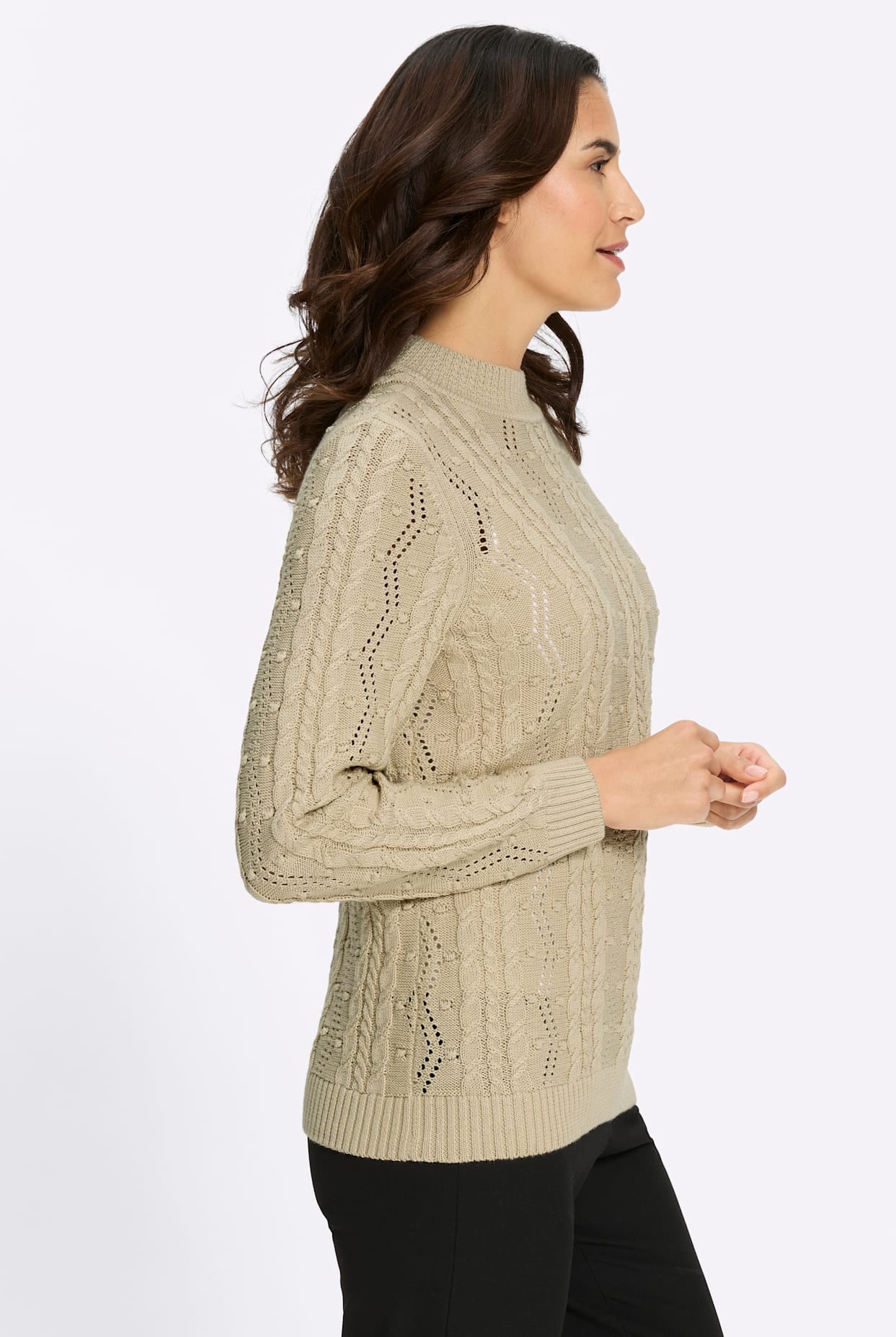 Inspirationen Stehkragenpullover »Stehkragen-Pullover«