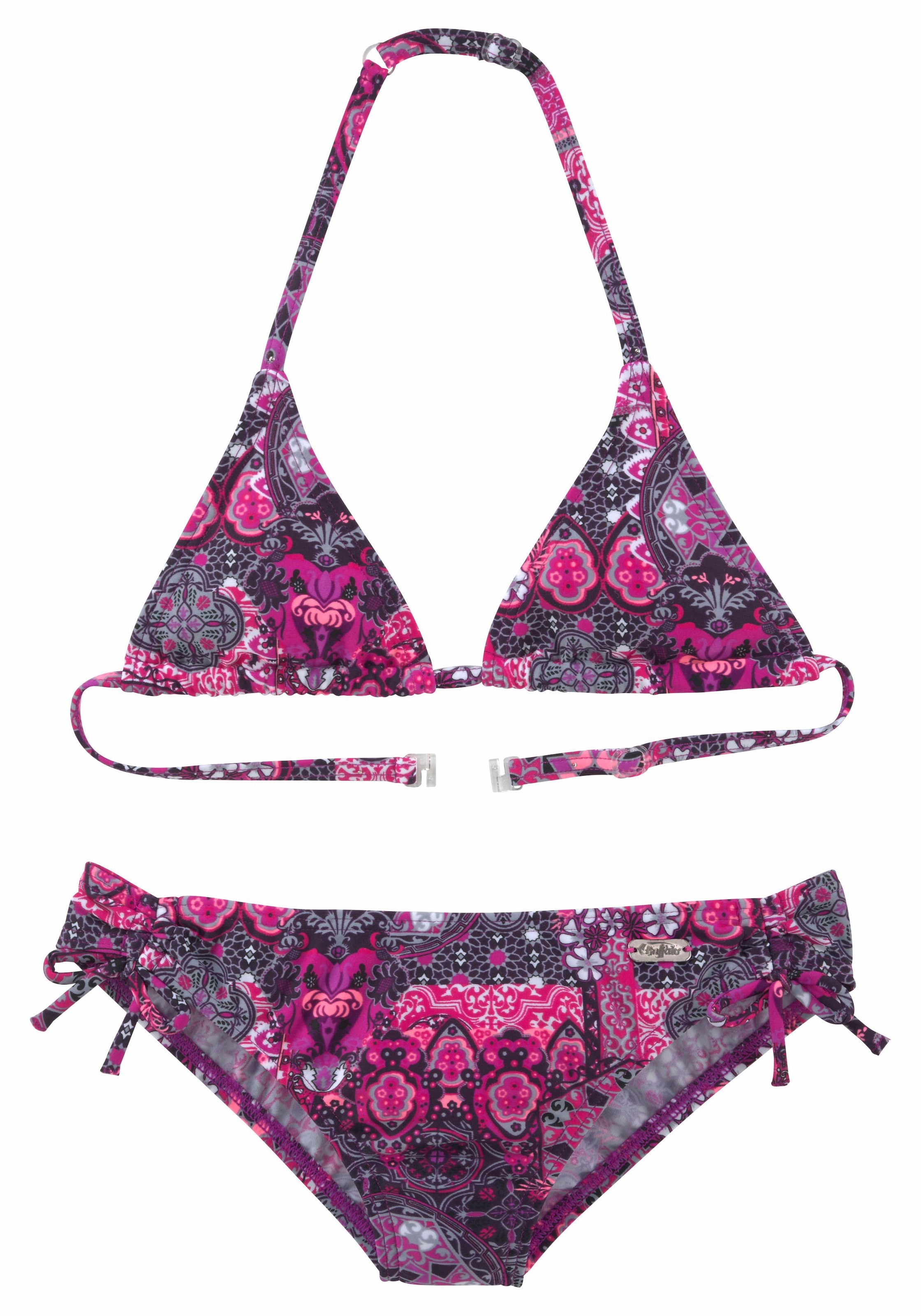 Buffalo Triangel-Bikini »Shari Kids«, im Folklore-Print