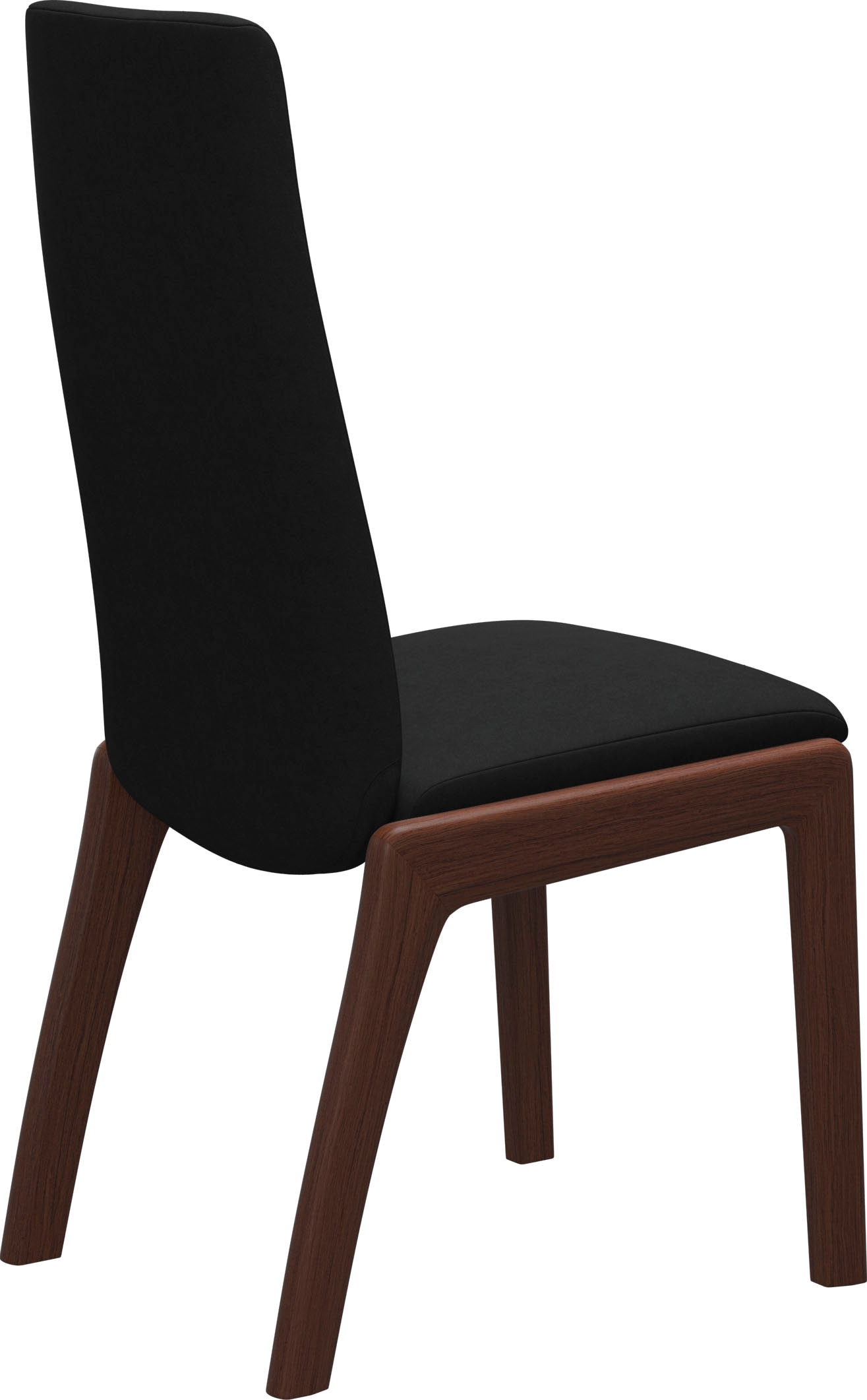 Stressless® Polsterstuhl »Laurel«, Microfaser DINAMICA, Low Back, Größe L, mit abgerundeten Beinen in Walnuss