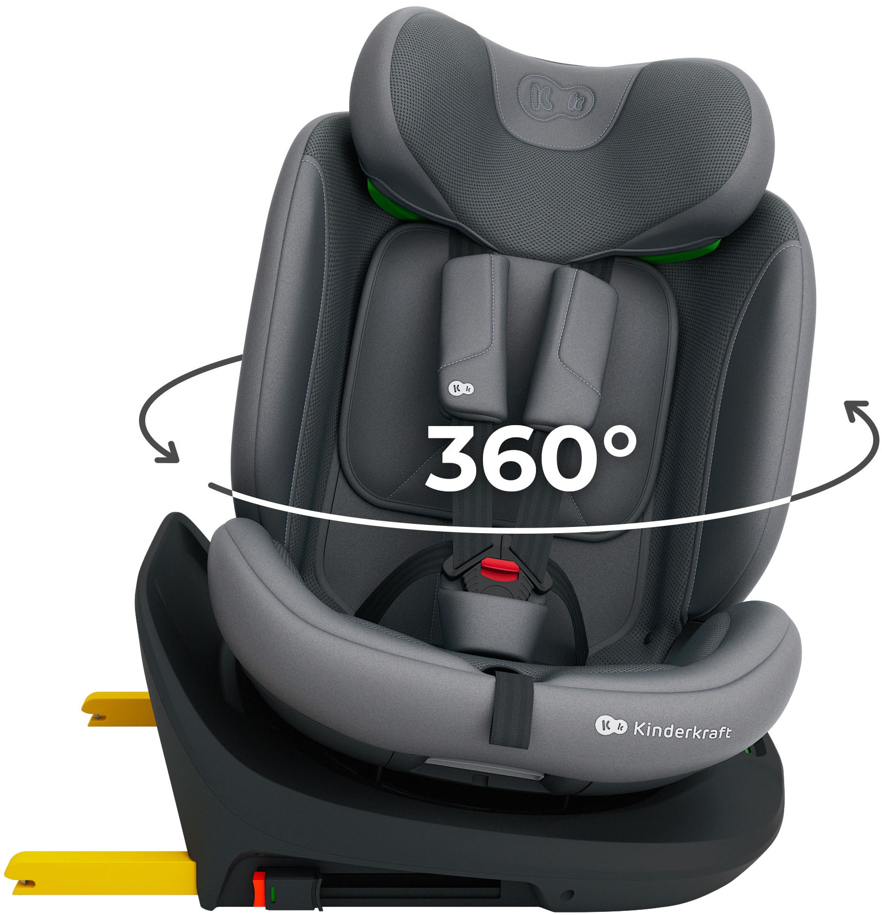 Kinderkraft Autokindersitz »I-GROW 2 PLUS« 360° – drehbarer Kindersitz